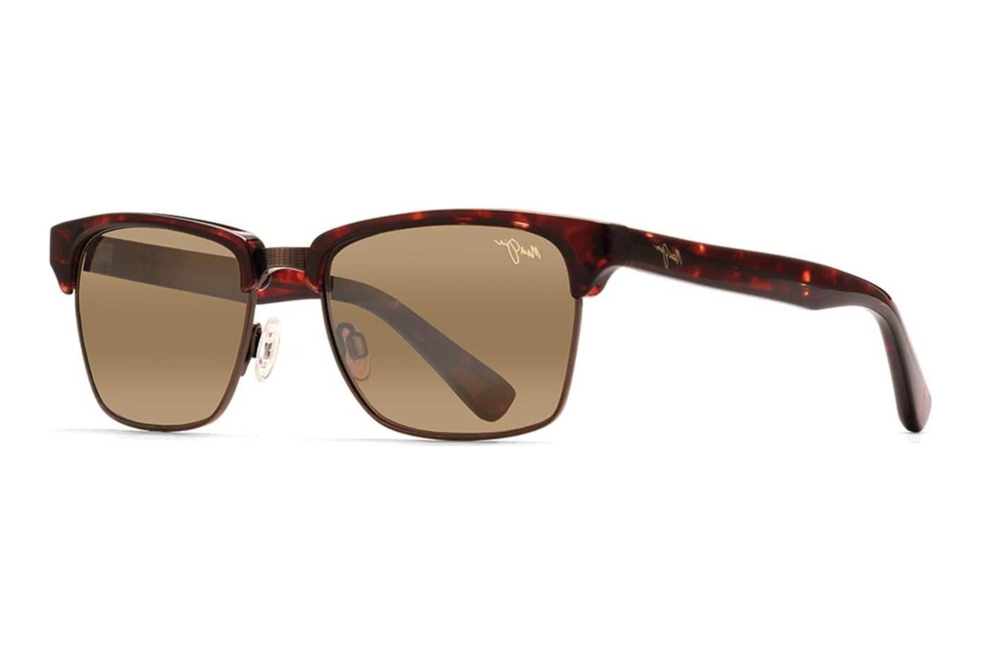 Maui Jim   Kawika H257-16C20 HCL® BronzeTortoise with Antique Gold
