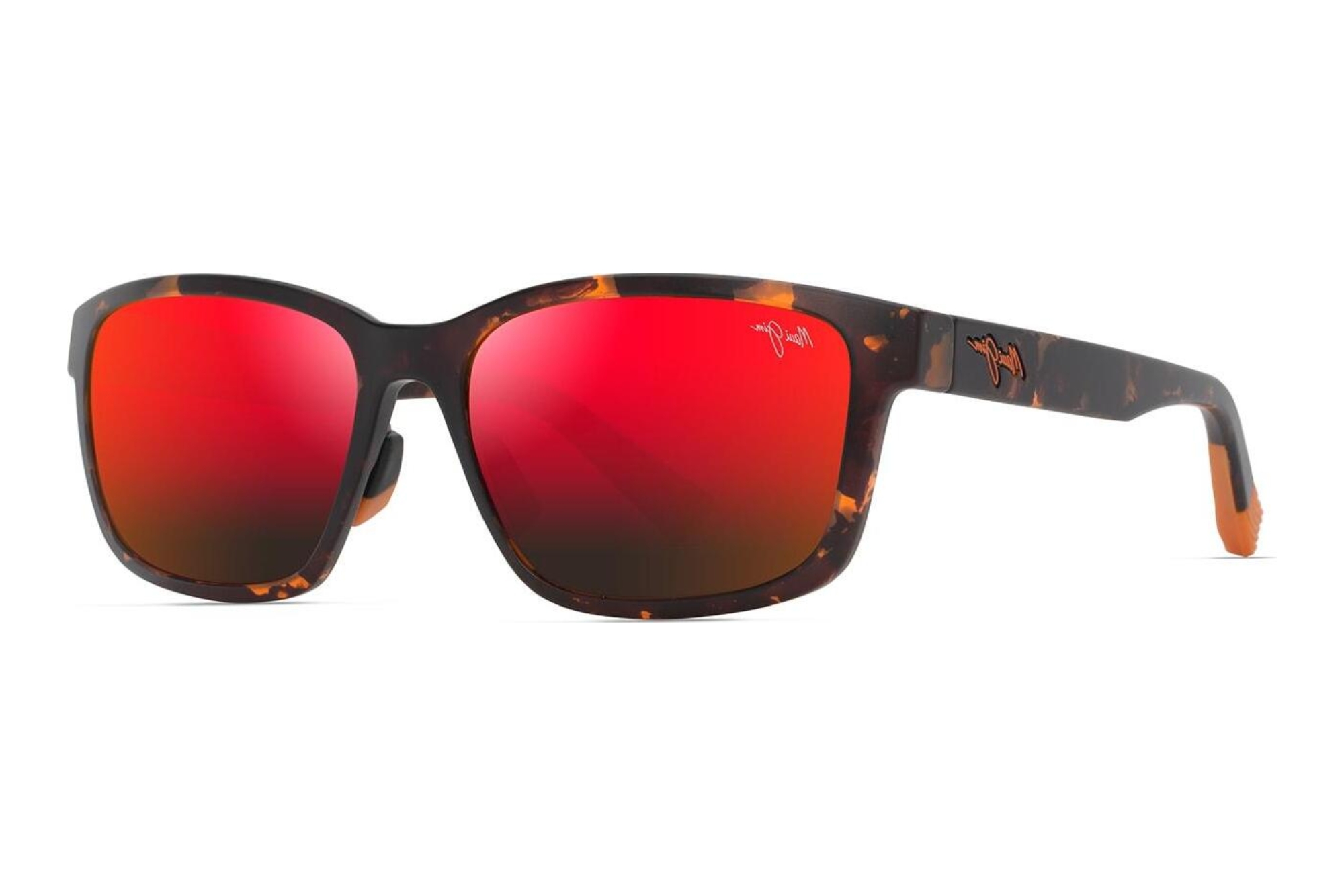 Maui Jim   Lehiwa AF RM648-10 Hawaii Lava ™Matte Dark Havana