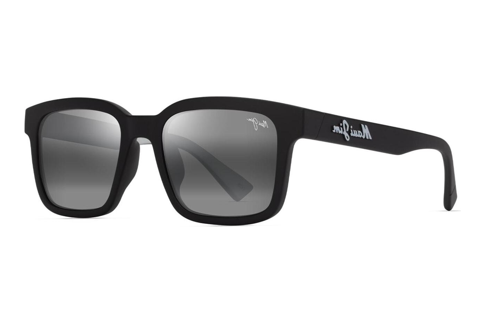 Maui Jim   Opiopio AF 659-02 Neutral GreyMatte Black w/Int Wht Grad Eff