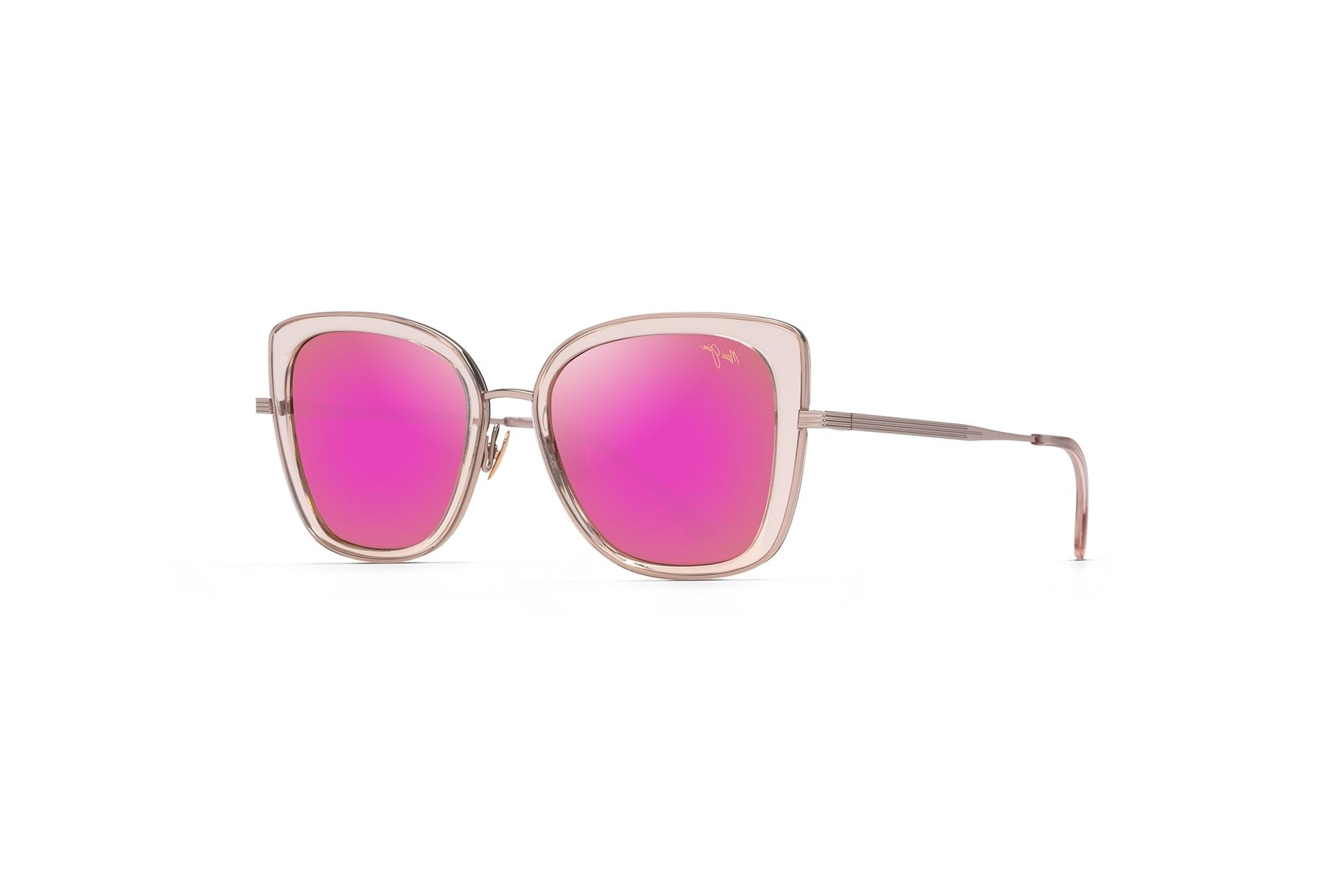 Maui Jim   Violet Lake P843-09E MAUI SunriseTrans Pink w/Rose Gold