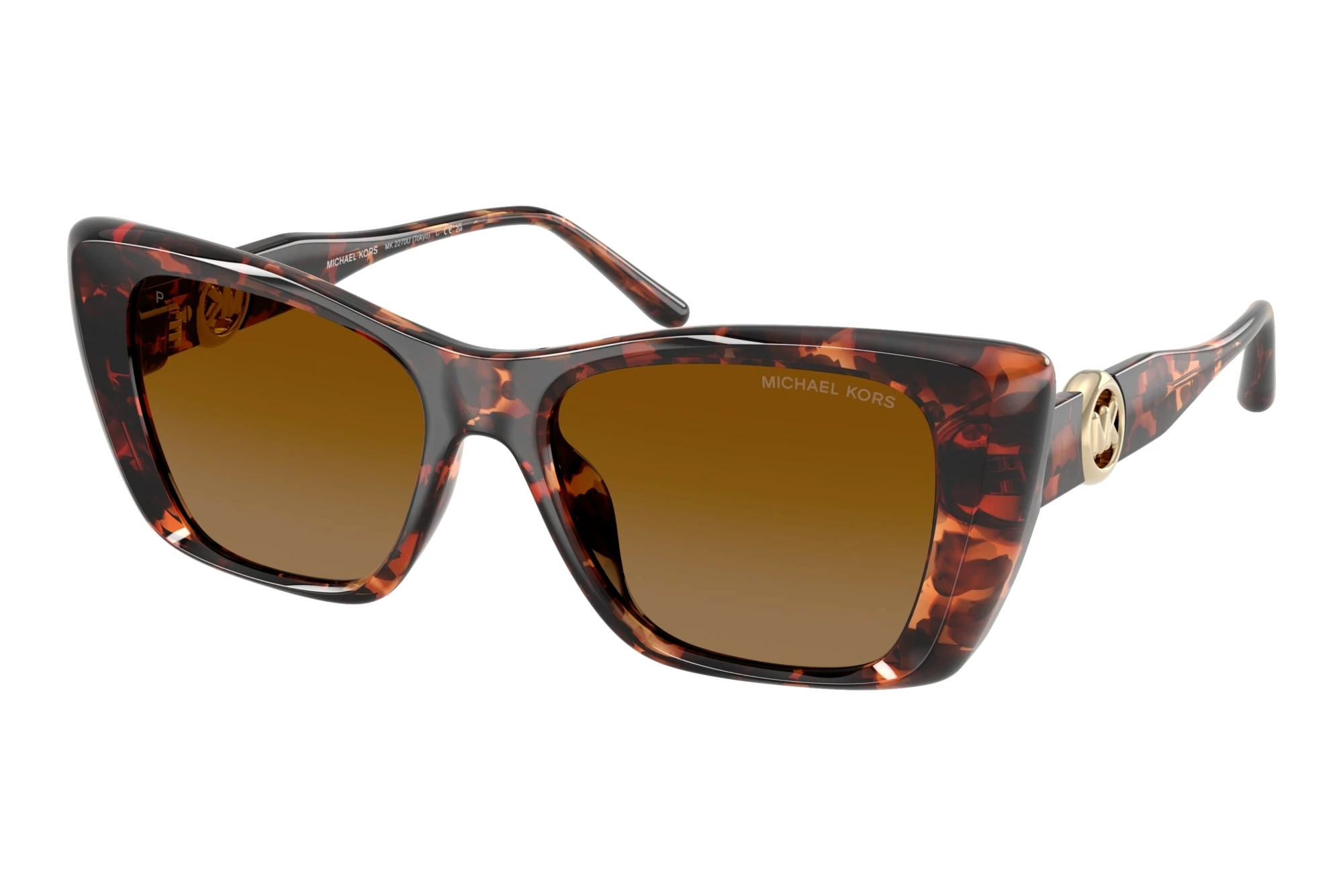 Michael Kors   MK2270U 40319P Brown Gradient PolarLuggage Tortoise