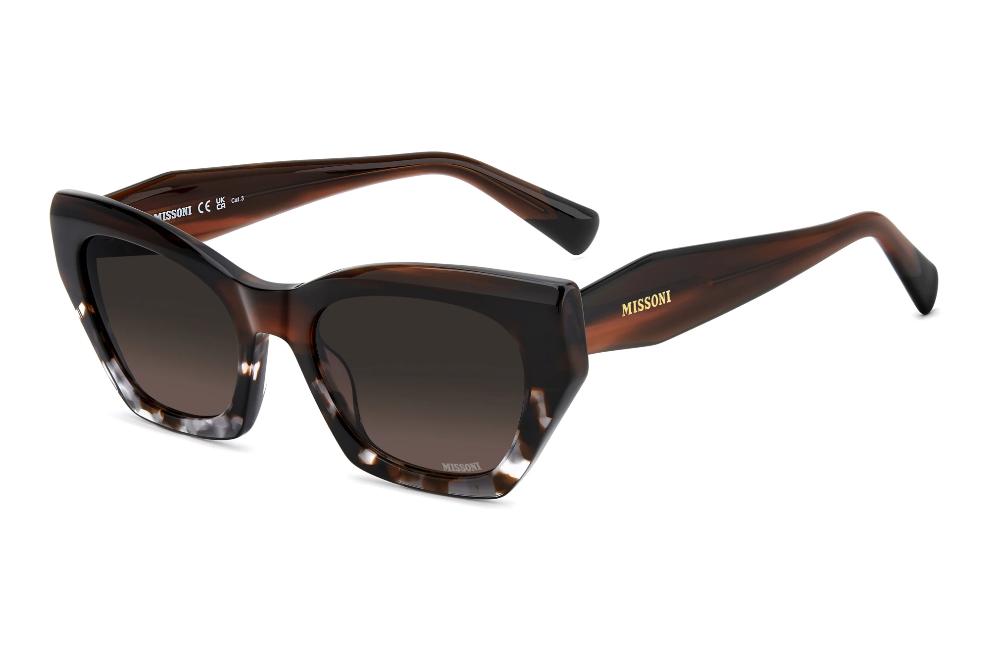 Missoni   MIS 0300/S 9N4/O9 MAUVE SHADED PINKHAVANA BROWN