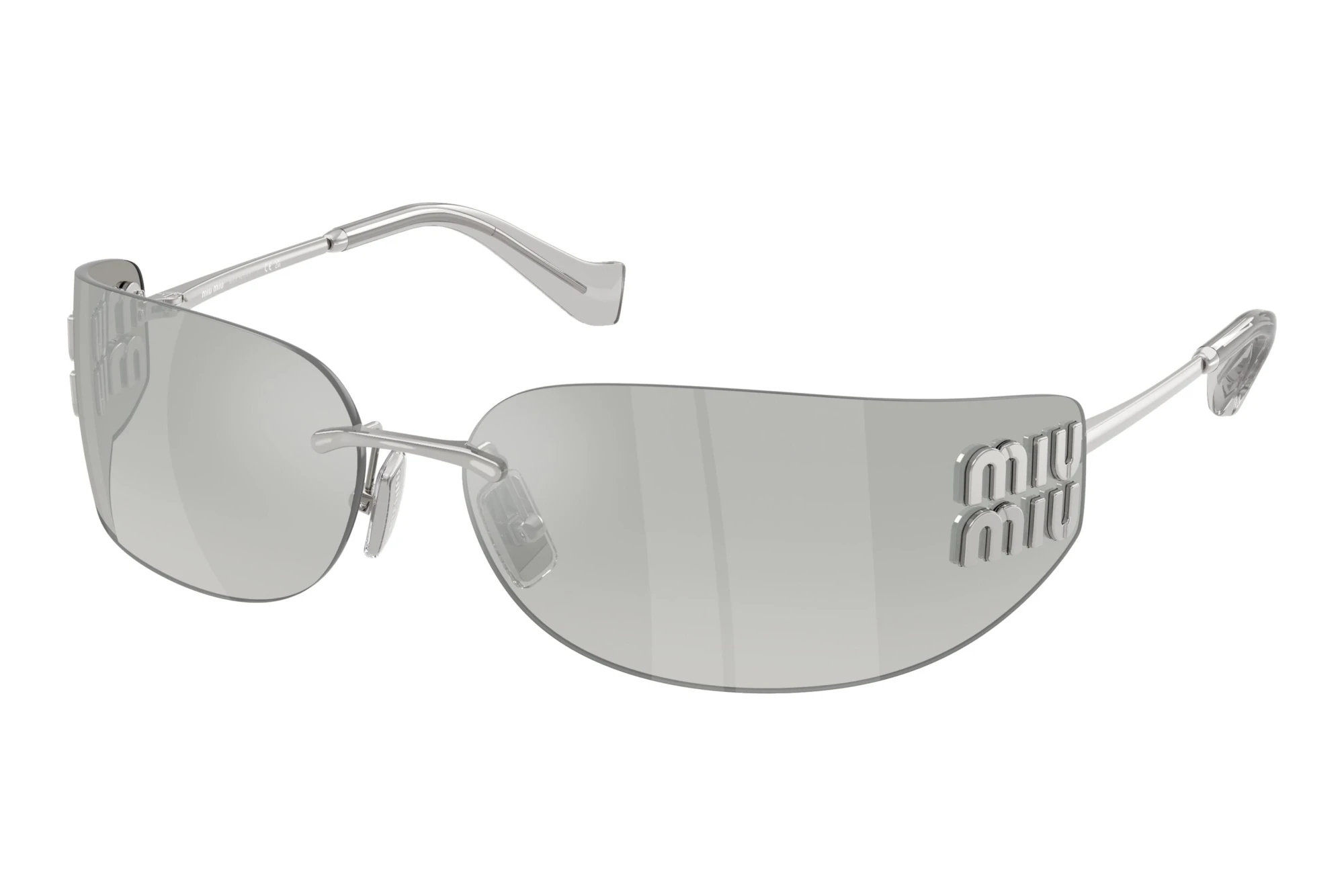 Miu Miu   MU A51S 1BC10Y Gray Mirror Silver GradientSilver