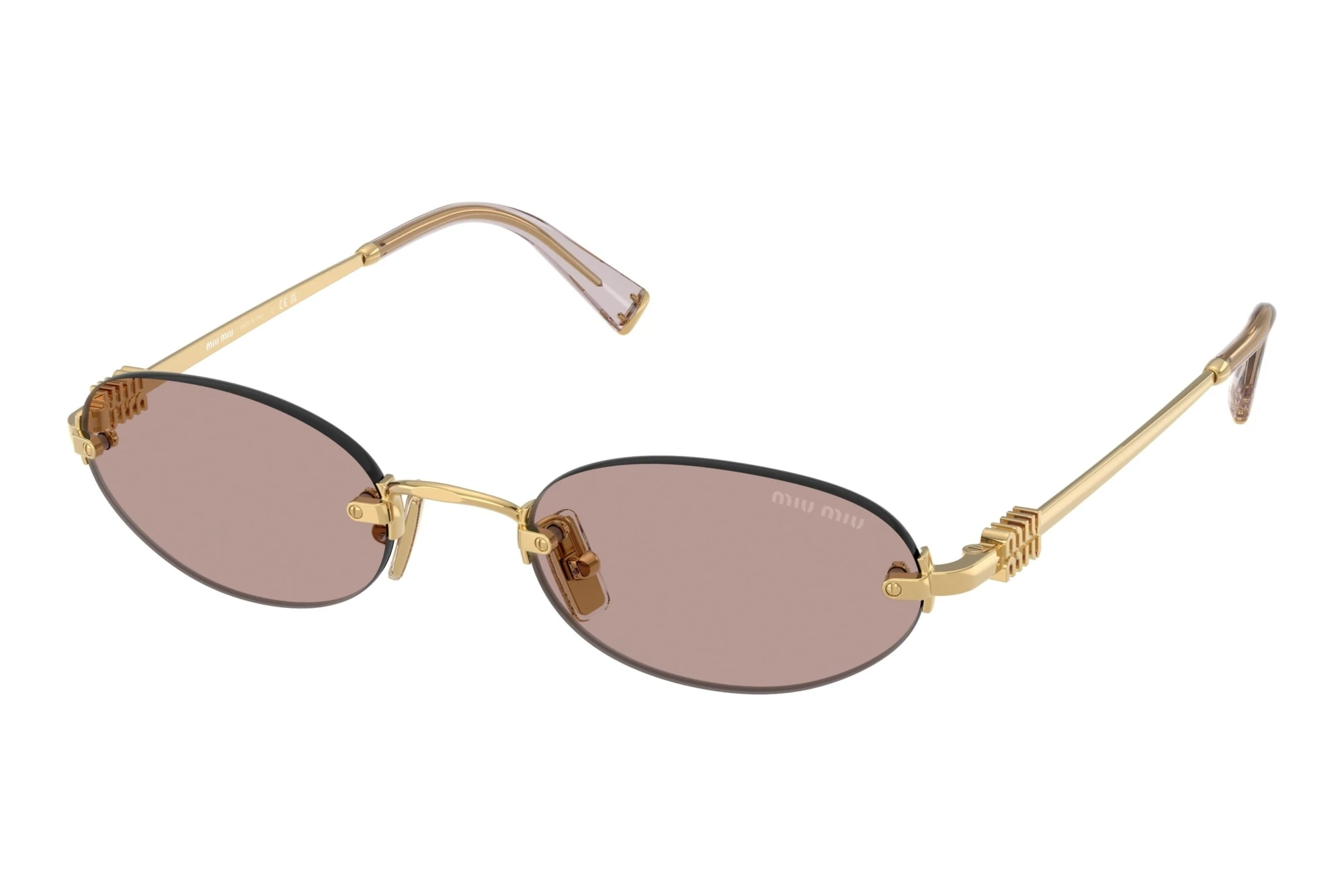 Miu Miu   MU A54S 5AK20I Light Purple BrownGold