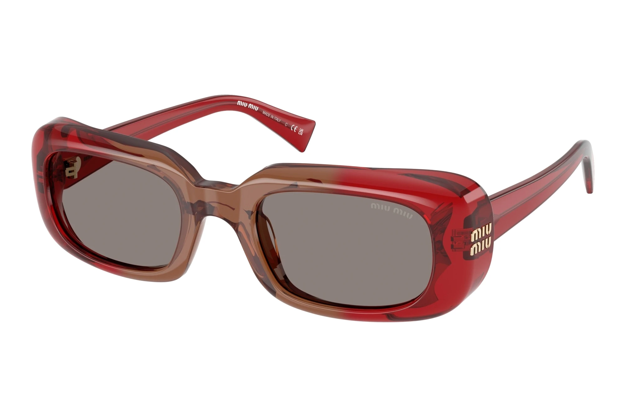 Miu Miu   MU B13S 23M80Q Dark GreyBordeaux