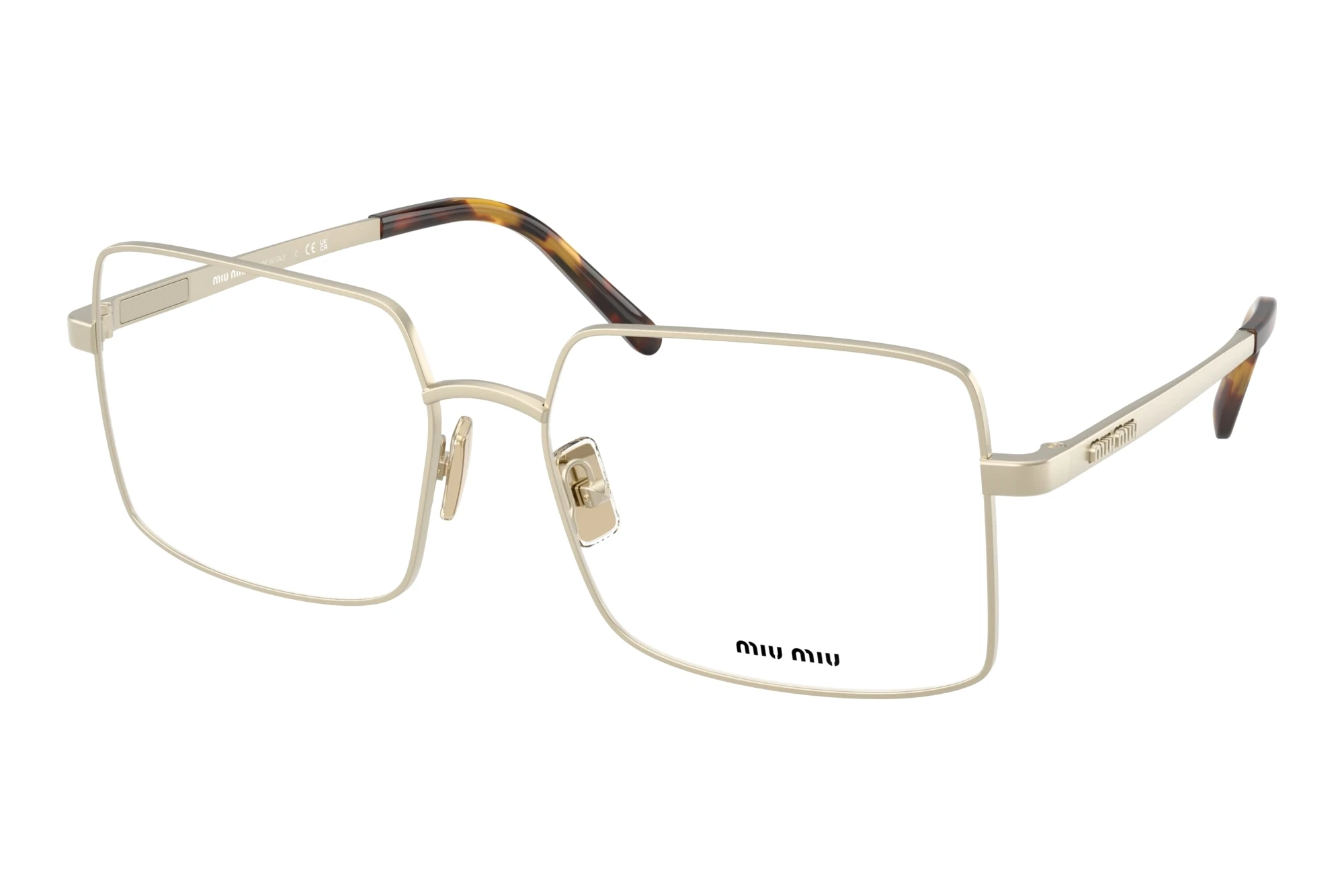 Miu Miu   MU C53S 27T10W Clear Blue Light FilterChampagne