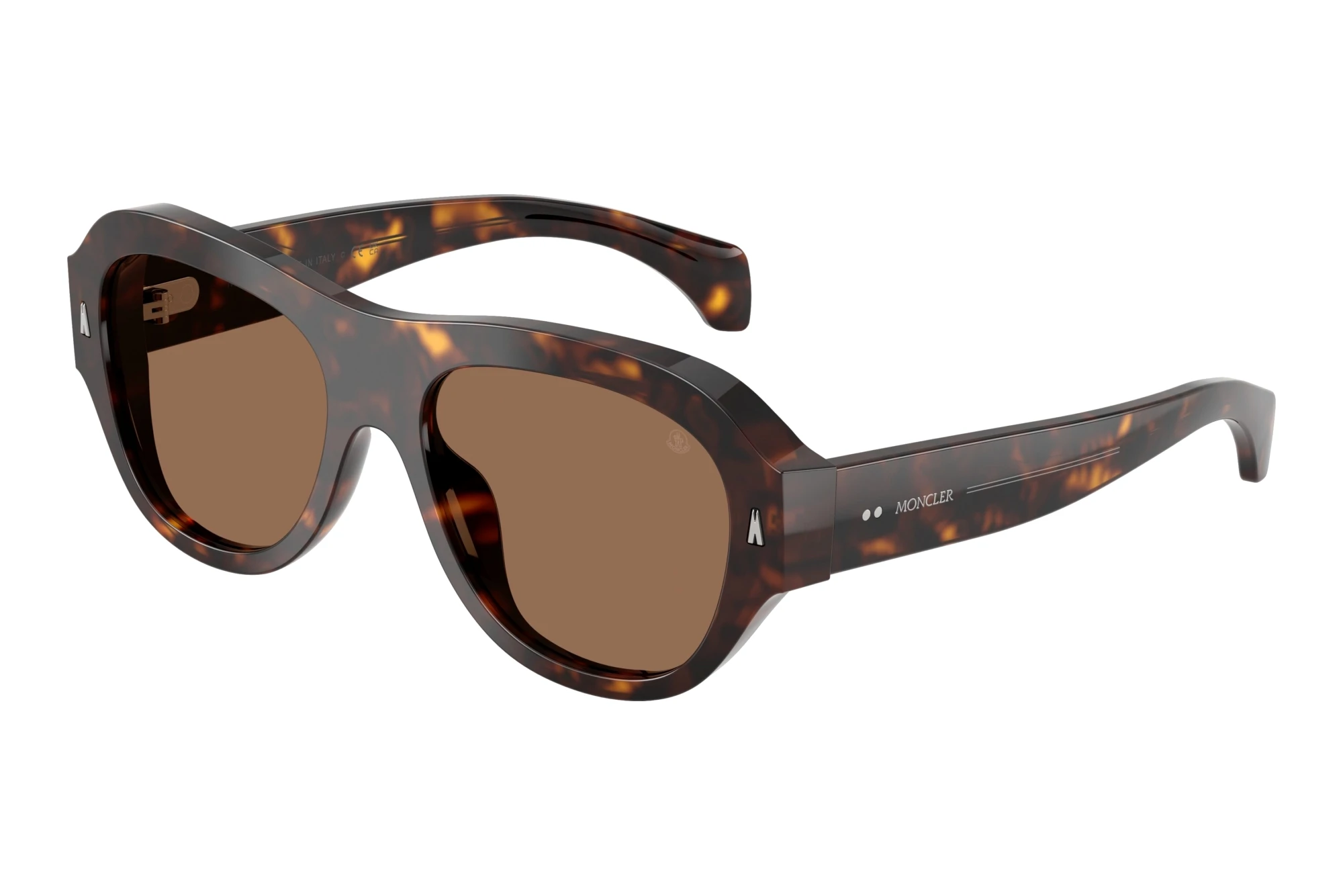 Moncler   ME6015U 300273 Brown SolidShiny Havana