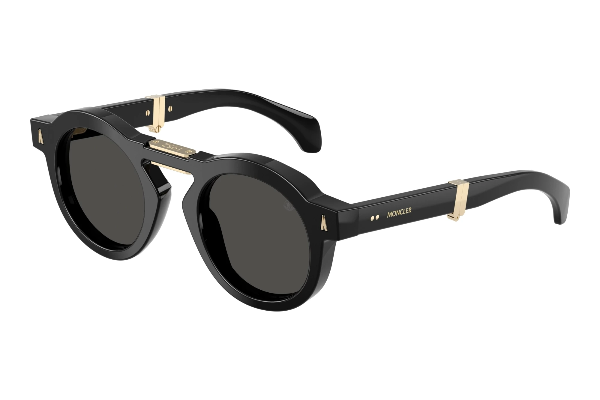 Moncler   ME6019U 300187 Dark Grey SolidShiny Black