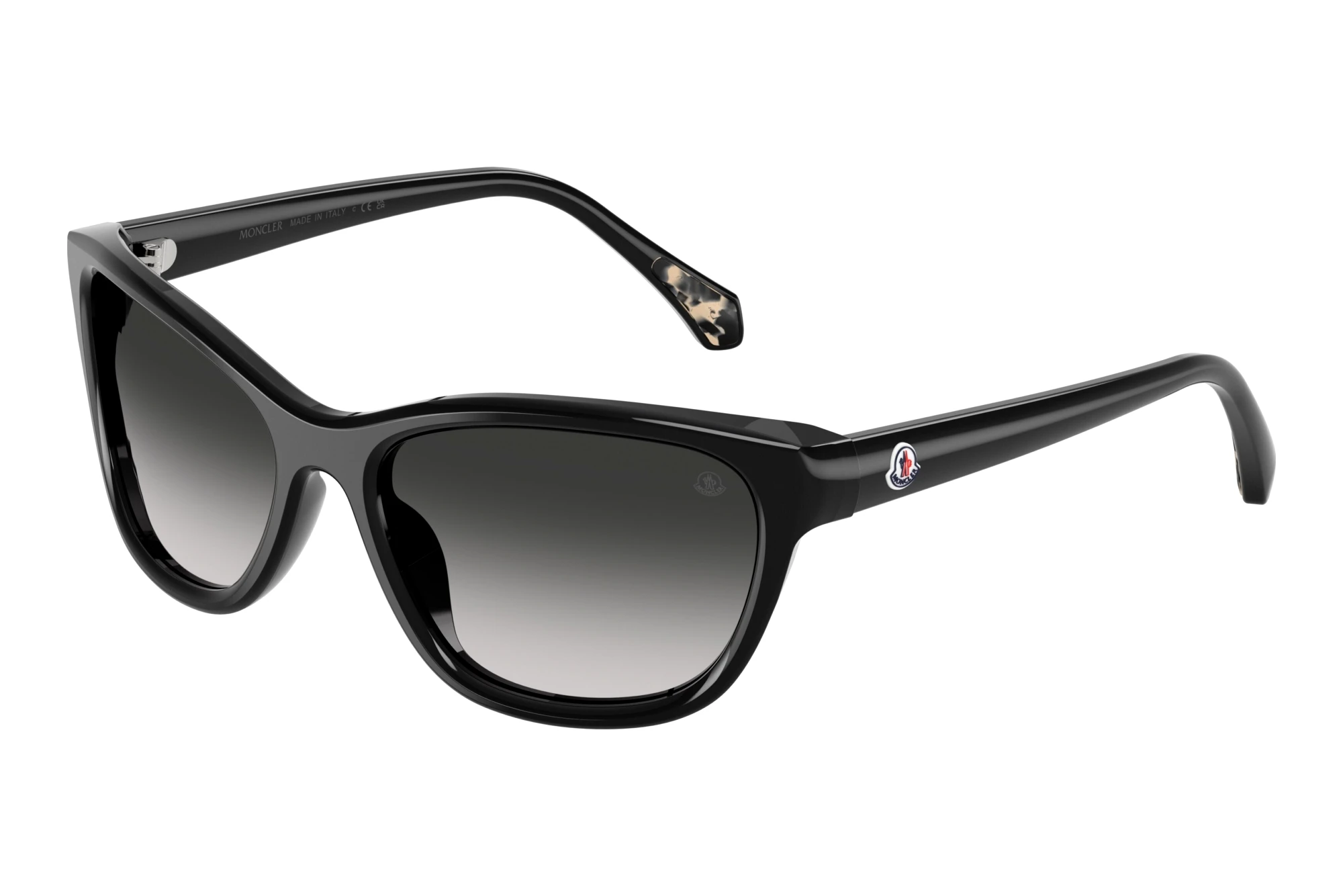 Moncler   ME6031U 30013C Light Grey Gradient BlackShiny Black