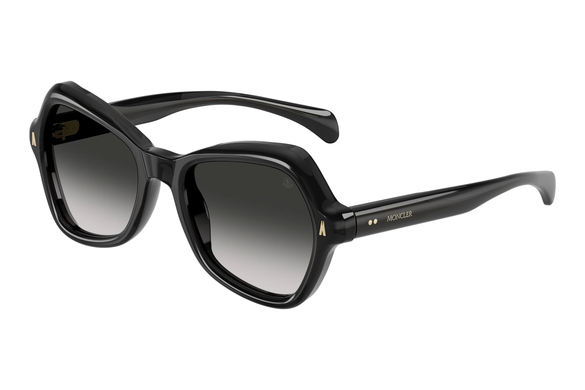 Moncler   ME6036U 30503C Gradient Dark GreyShiny Transparent Dark Grey