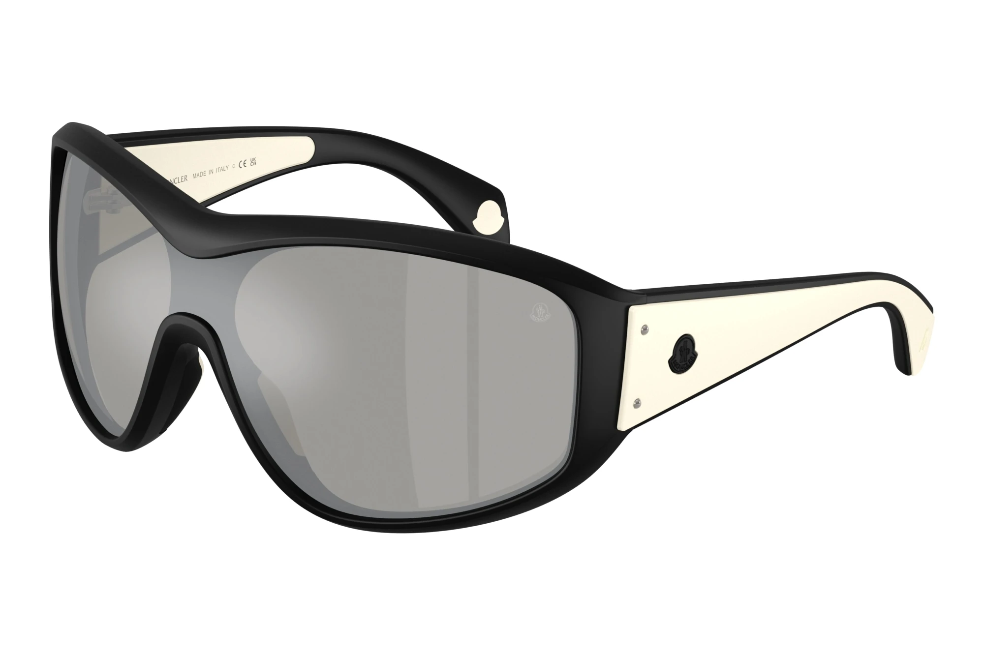 Moncler   ME8016U 50026G Mirror SilverMatte Black