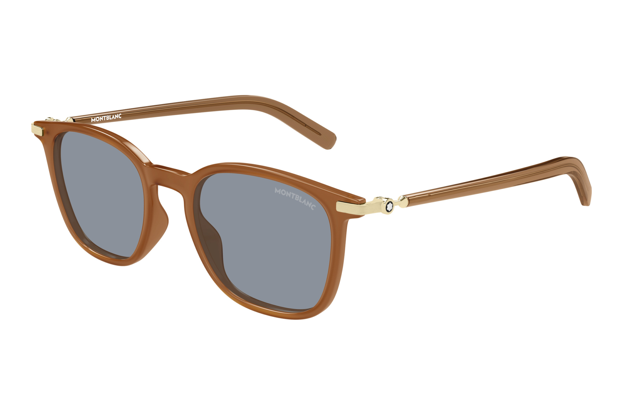 Mont Blanc   MB0460S 005 BROWN