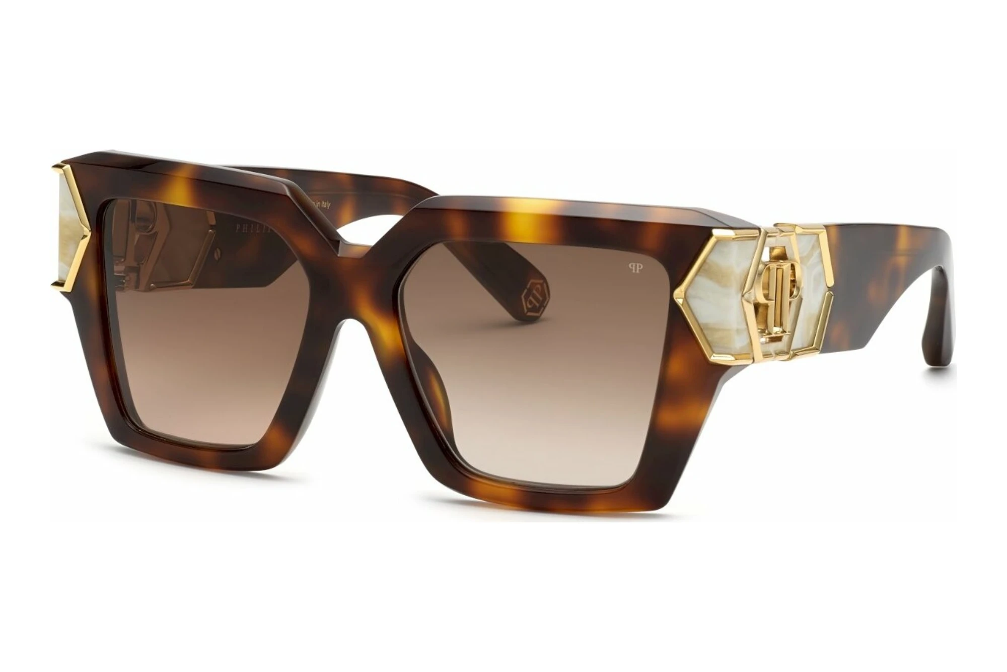Philipp Plein   SPP135M 0752 BROWN GRADIENTSHINY DARK HAVANA