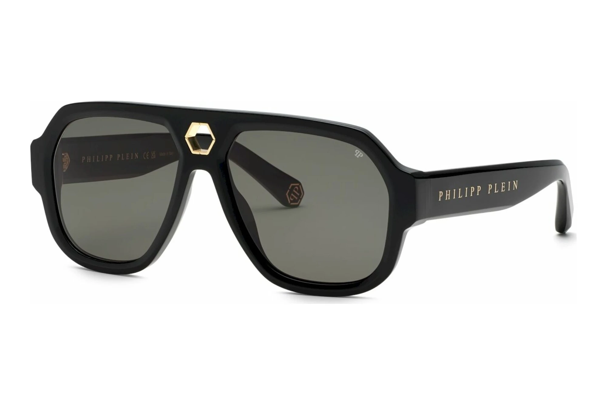 Philipp Plein   SPP143 0700 GREY/GREENSHINY BLACK