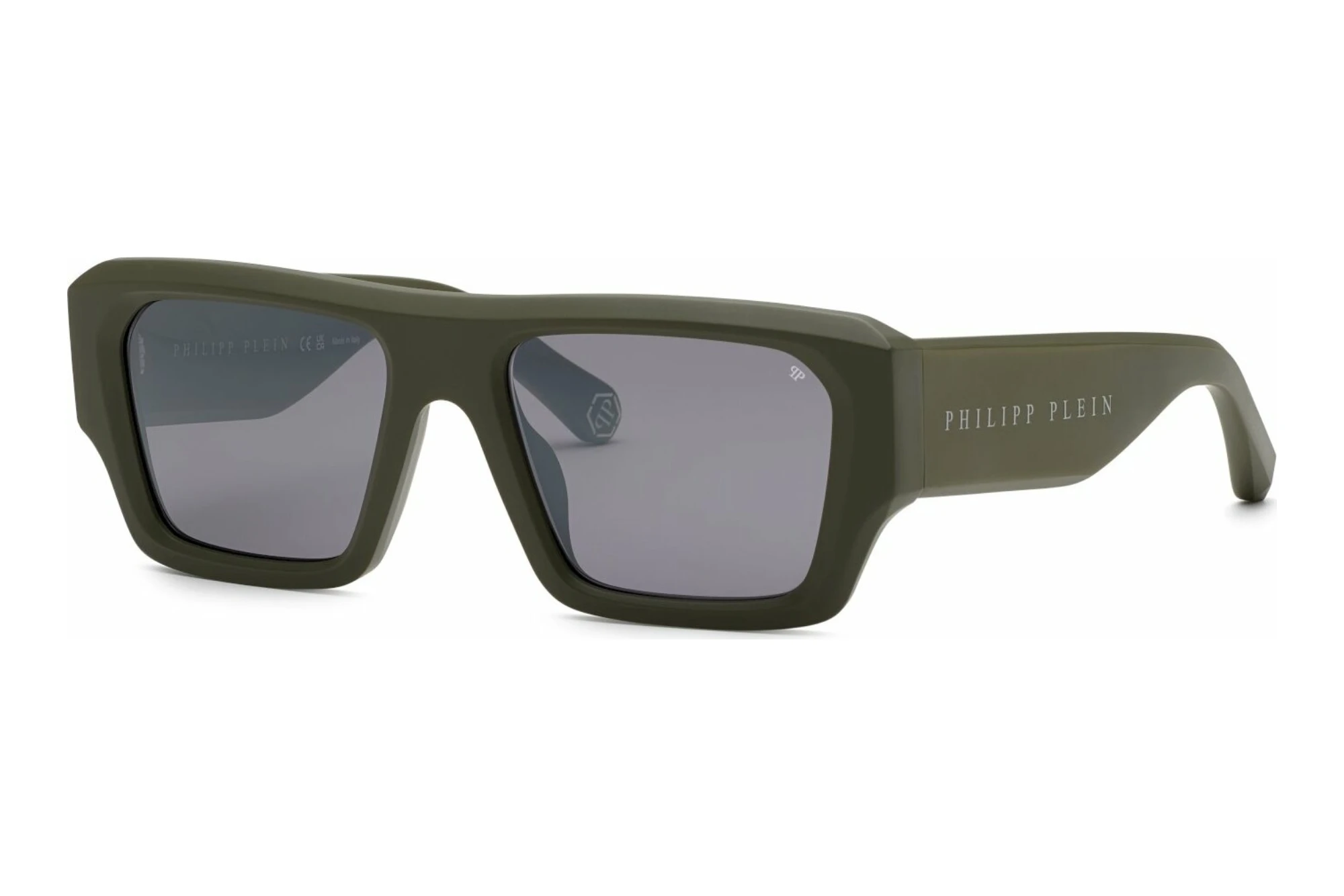 Philipp Plein   SPP144 C02X SMOKE/MIRROR SILVERMATT GREEN
