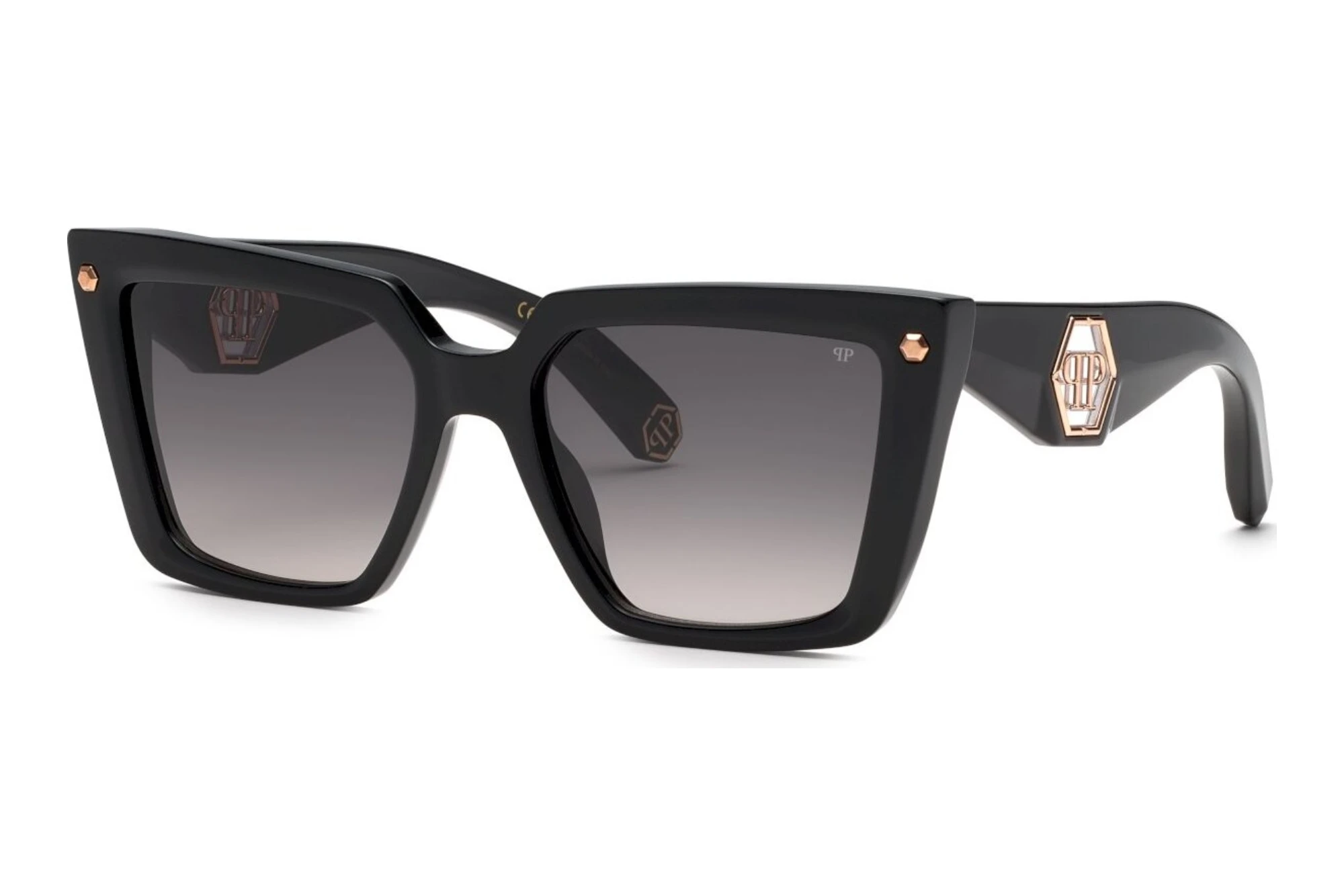 Philipp Plein   SPP178 0700 SMOKE GRADIENTSHINY BLACK