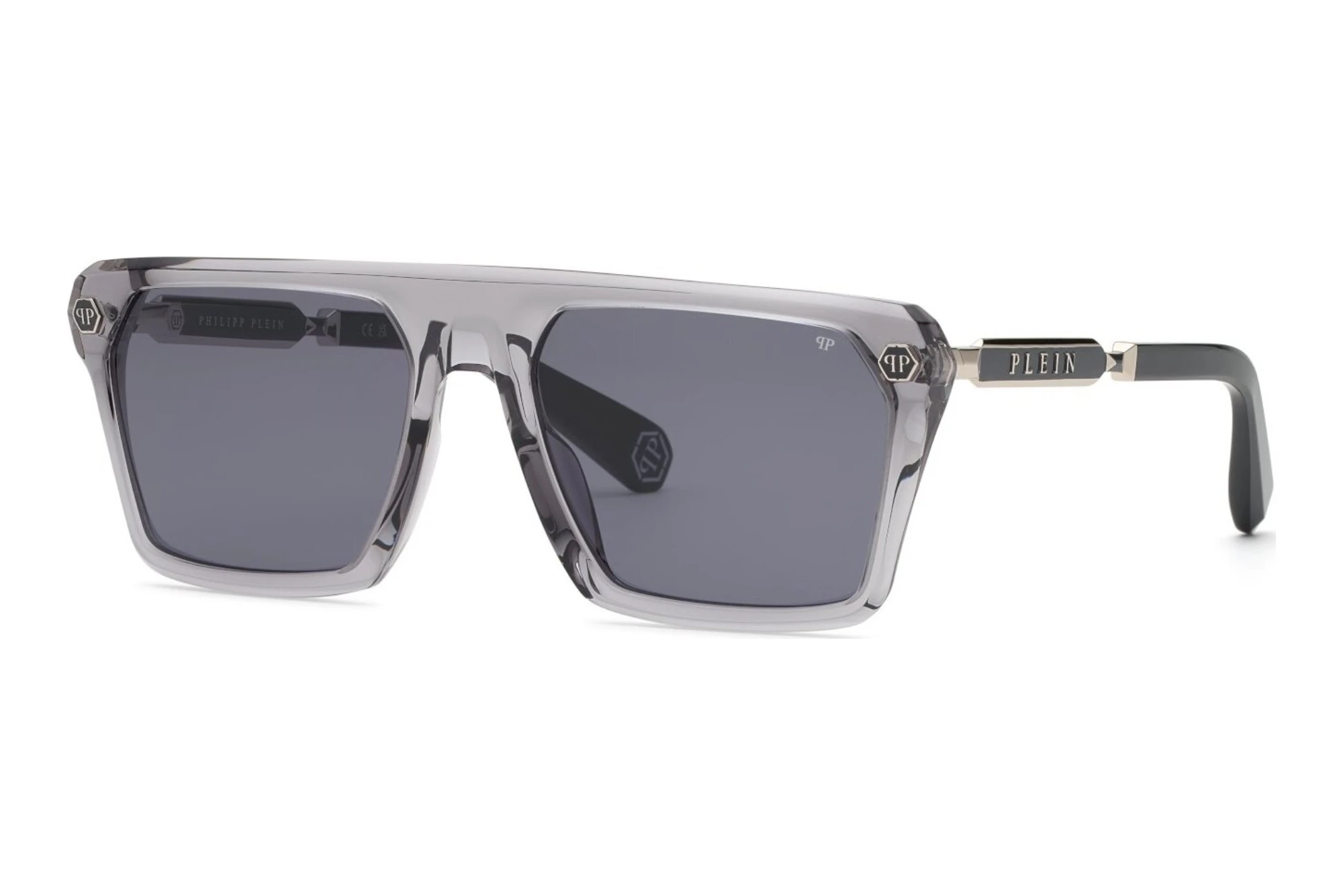 Philipp Plein   SPP228 09MB SMOKETRANSP.GREY