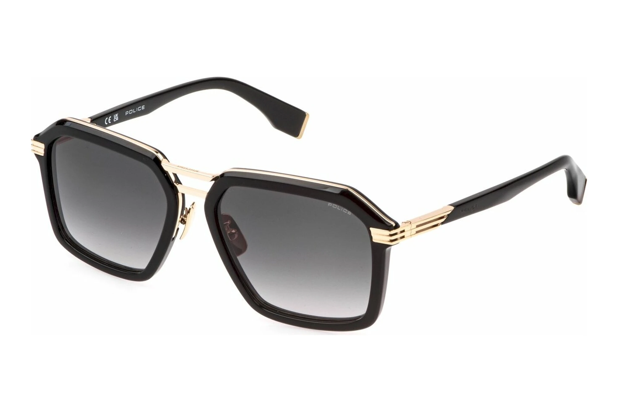 Police   SPLQ92 0300 SMOKE GRADIENTSHINY ROSE GOLD