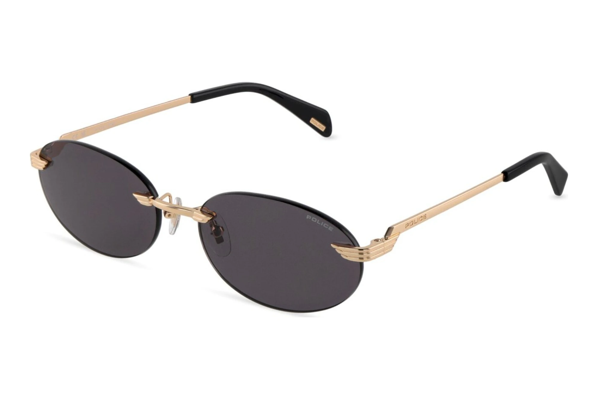 Police   SPLU09 0300 SMOKESHINY ROSE GOLD