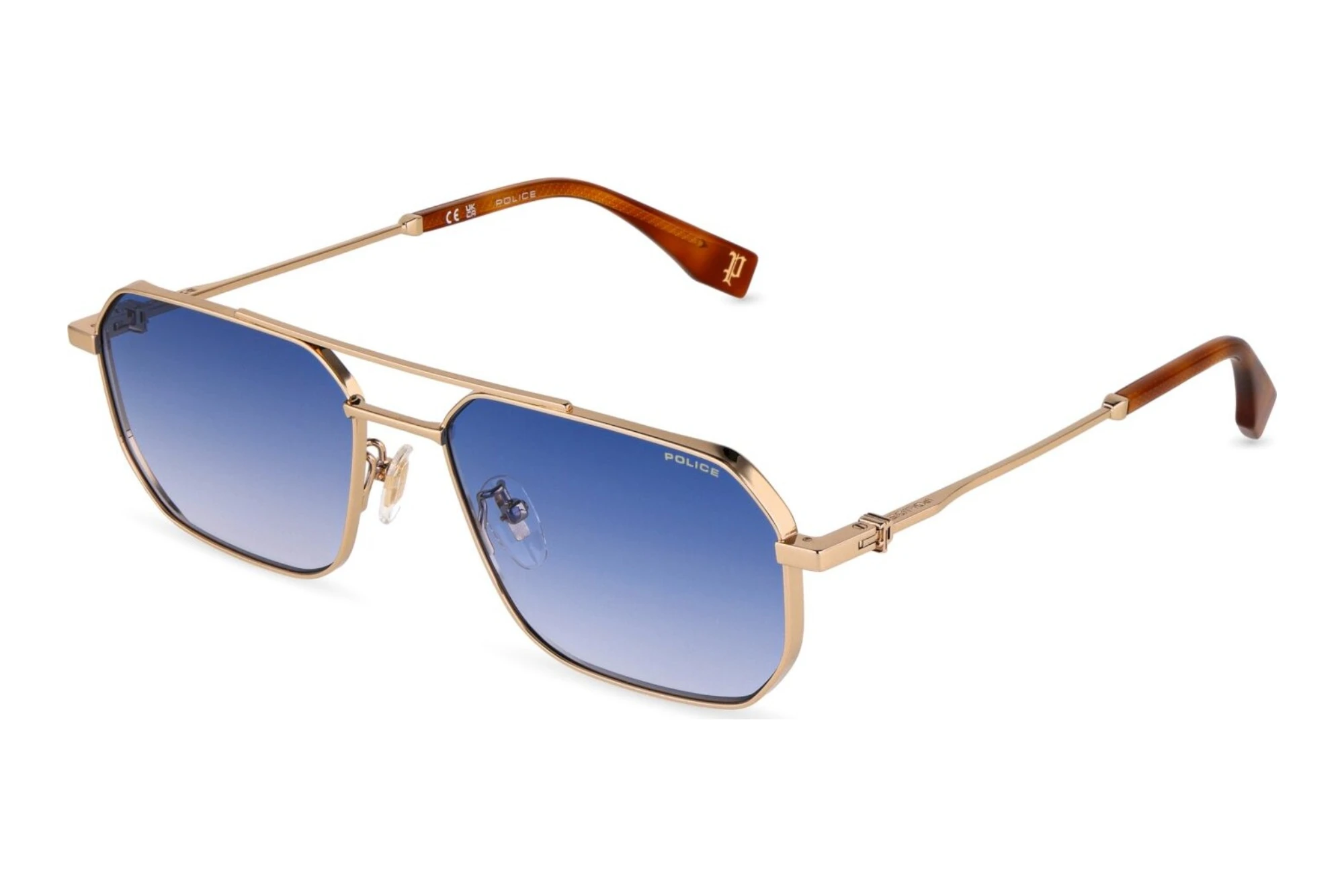 Police   SPLU74 300Y BLUE GRADIENT BLUESHINY ROSE GOLD