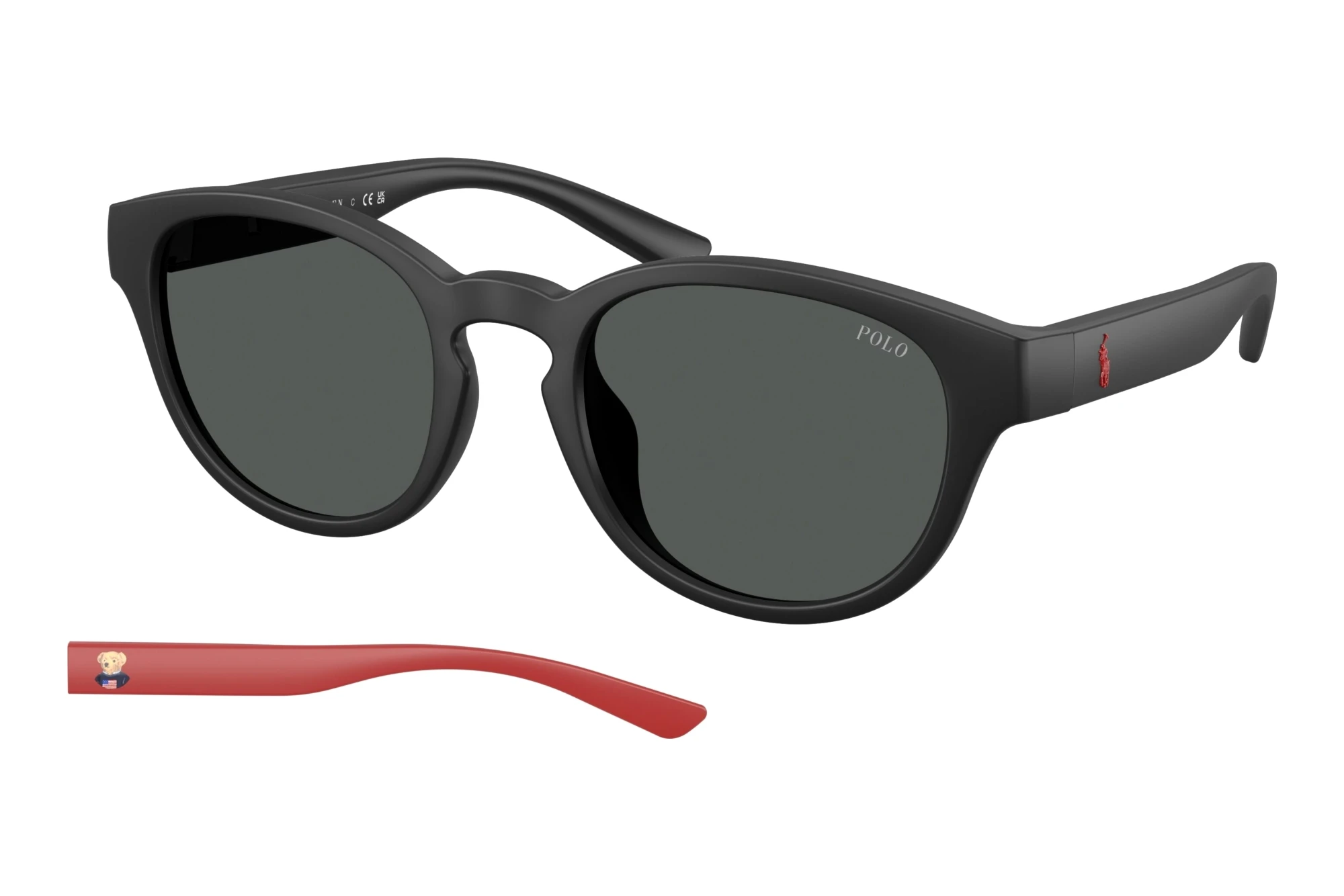 Polo   PH4233U 550487 Dark GreyMatte Black