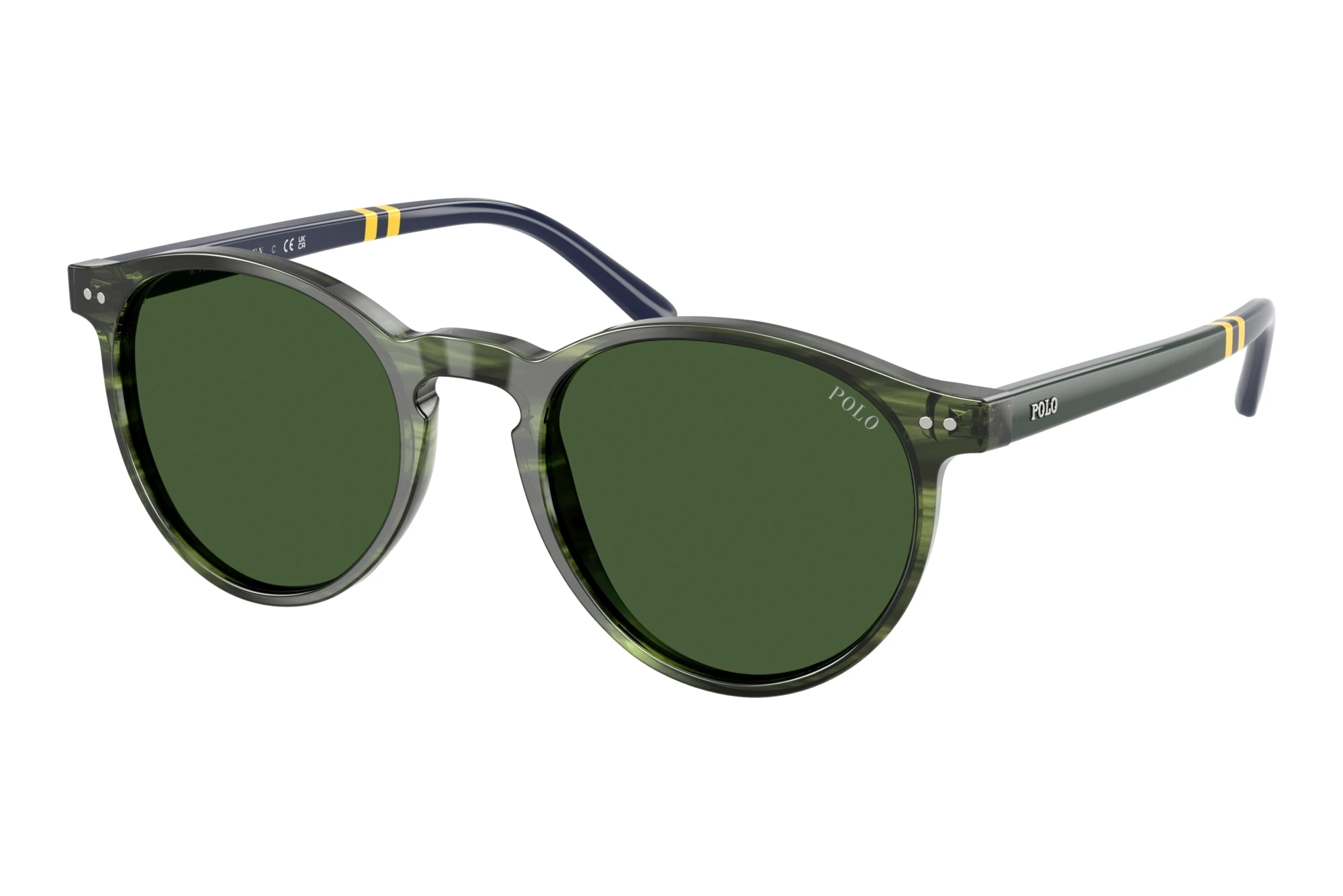 Polo   PH4236 631671 Bottle GreenStriped Green Havana