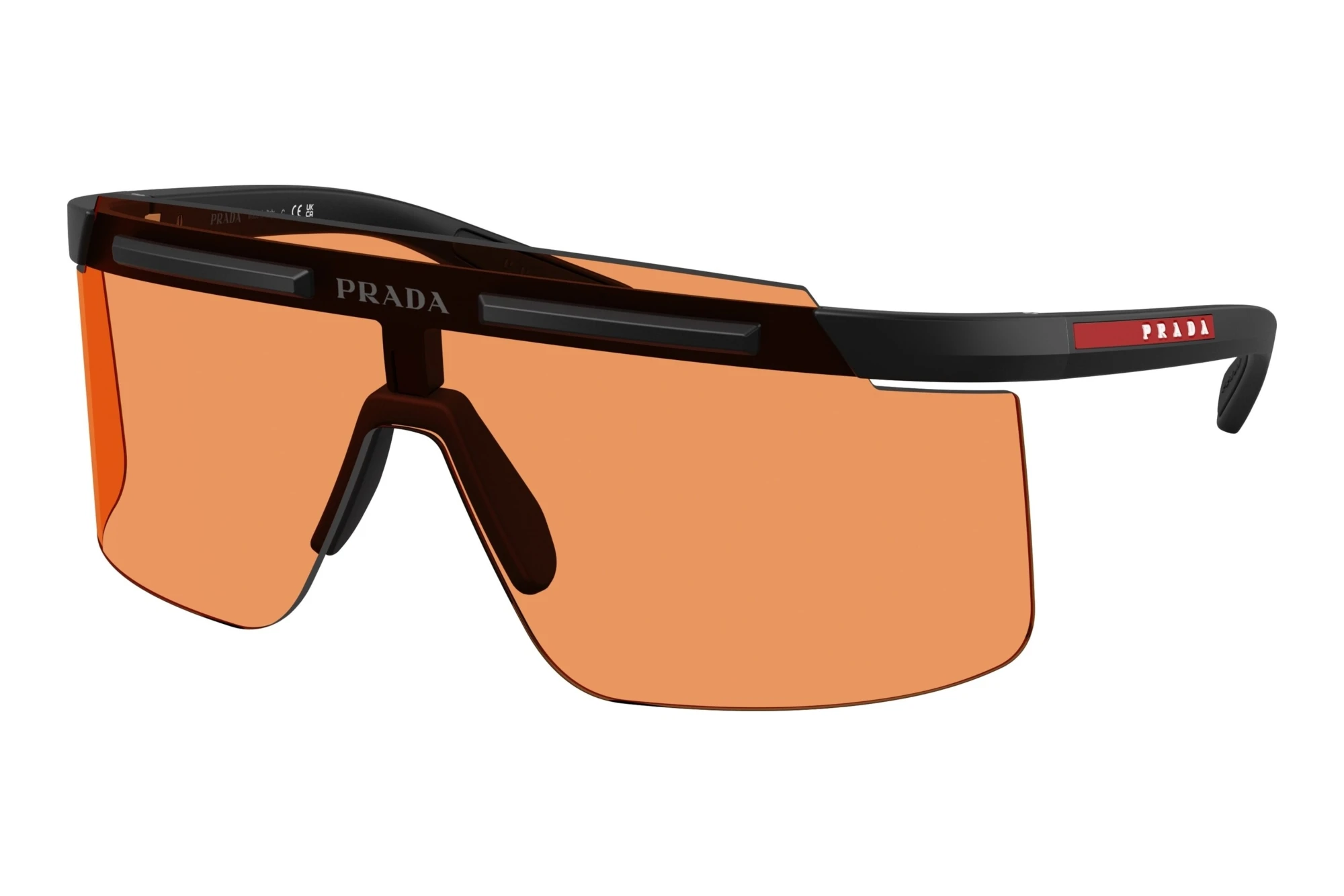 Prada Linea Rossa   PS B06S 1BO90U OrangeMatte Black