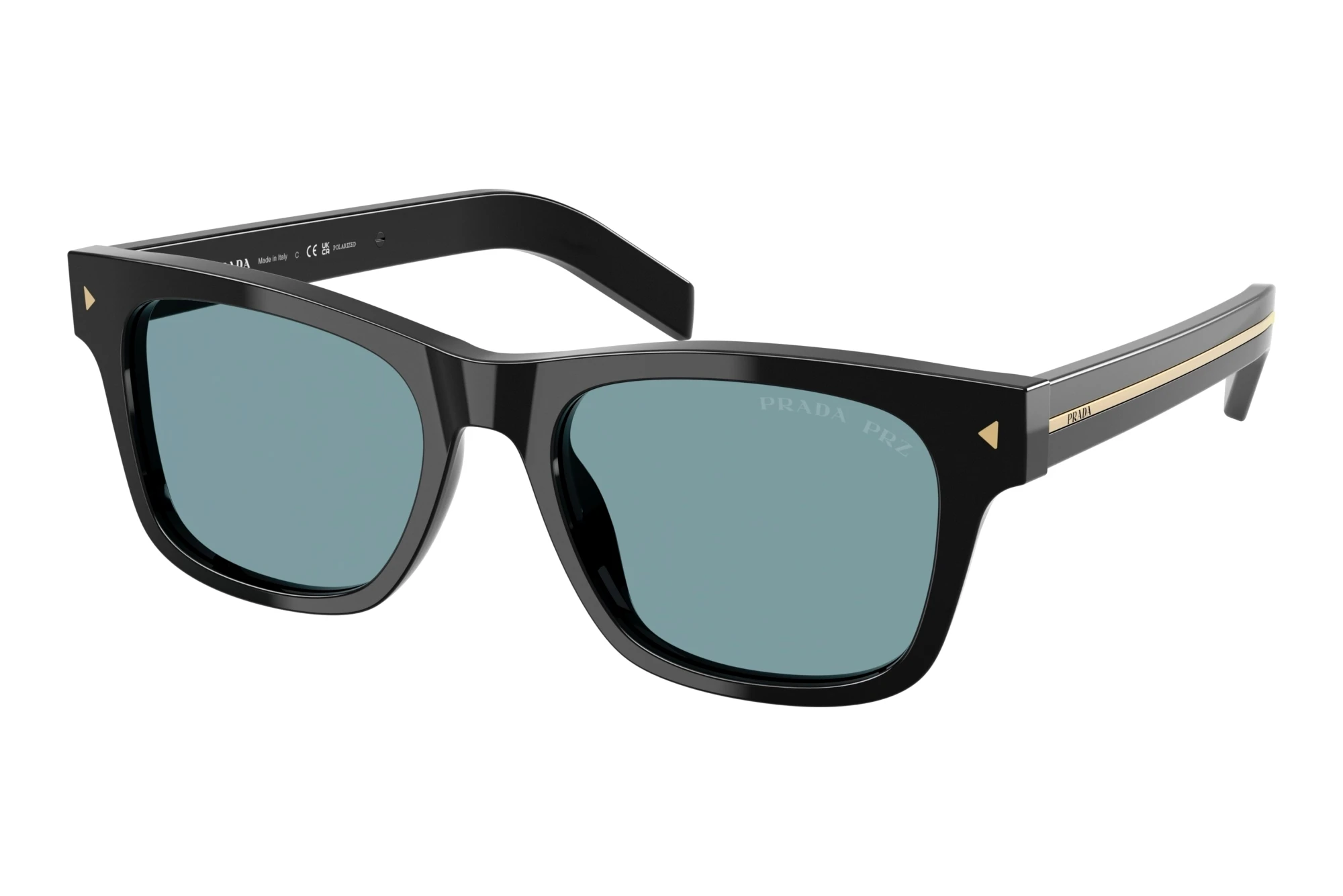 Prada   PR A17S 16K04D Green PolarizedBlack