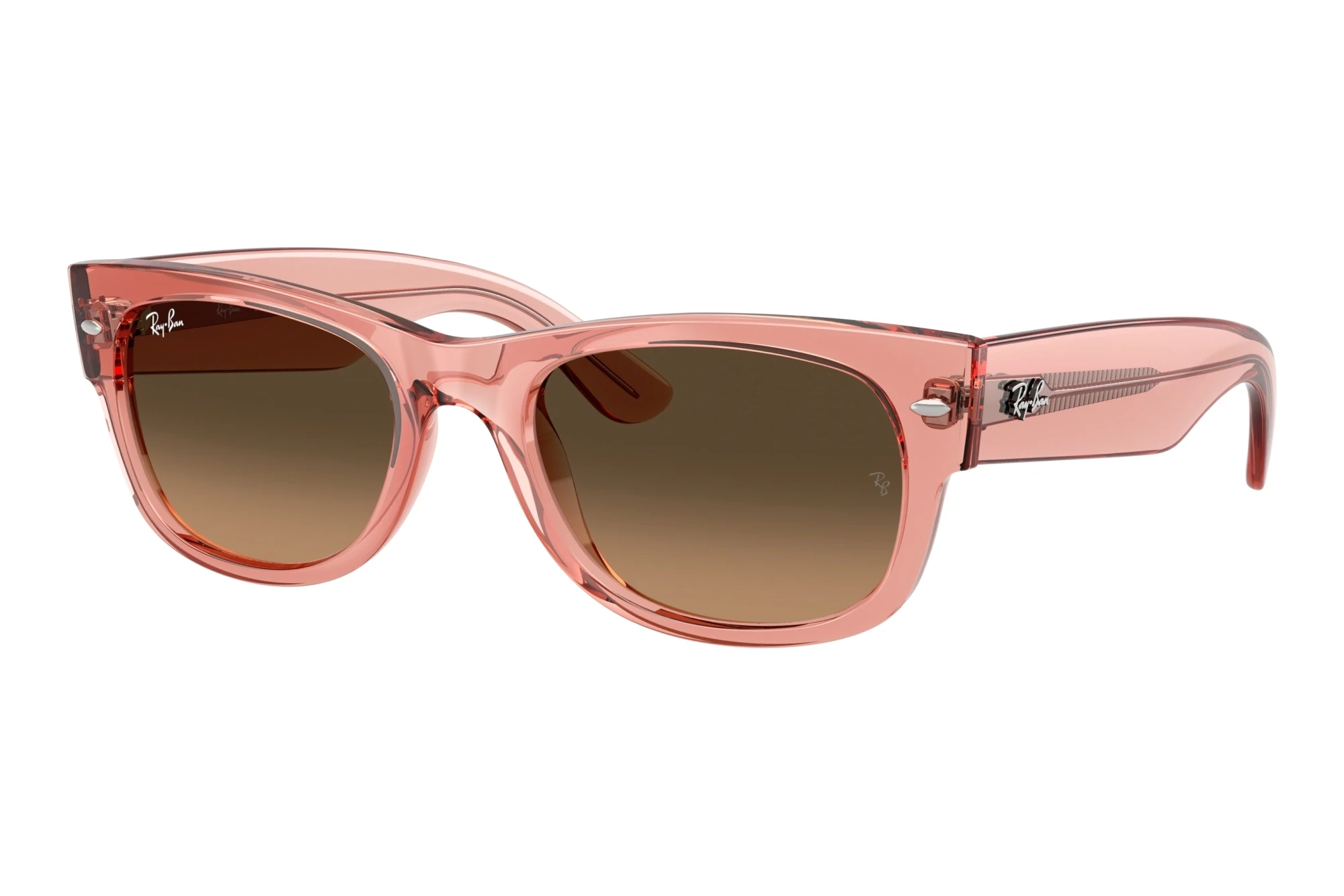Ray-Ban   RB0832S 684843 Light Brown Gradient BlackTransparent Pink
