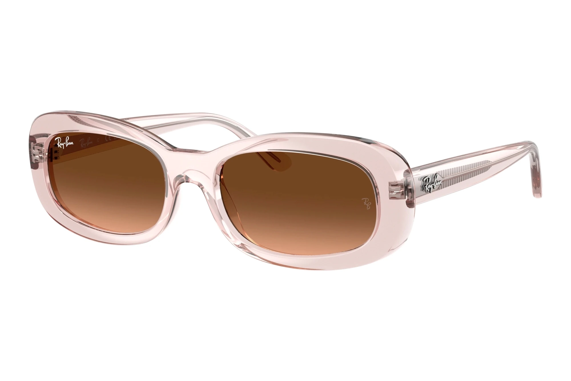 Ray-Ban   RB2221 6901A5 Pink Gradient Brown & Arista Gold BlueTransaprent Pink
