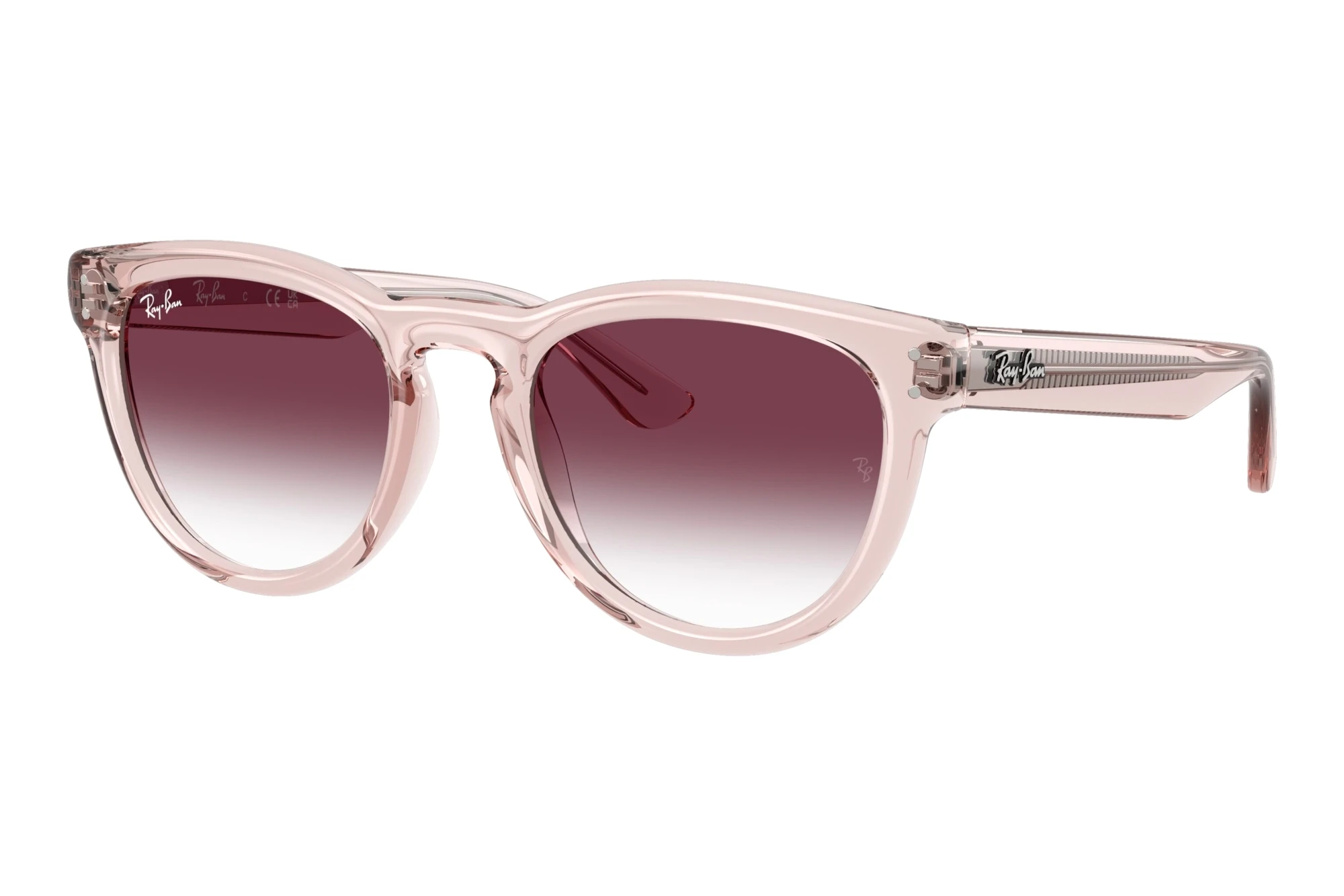 Ray-Ban   RB2237 69018H Clear Gradient Dark VioletTransparent Pink