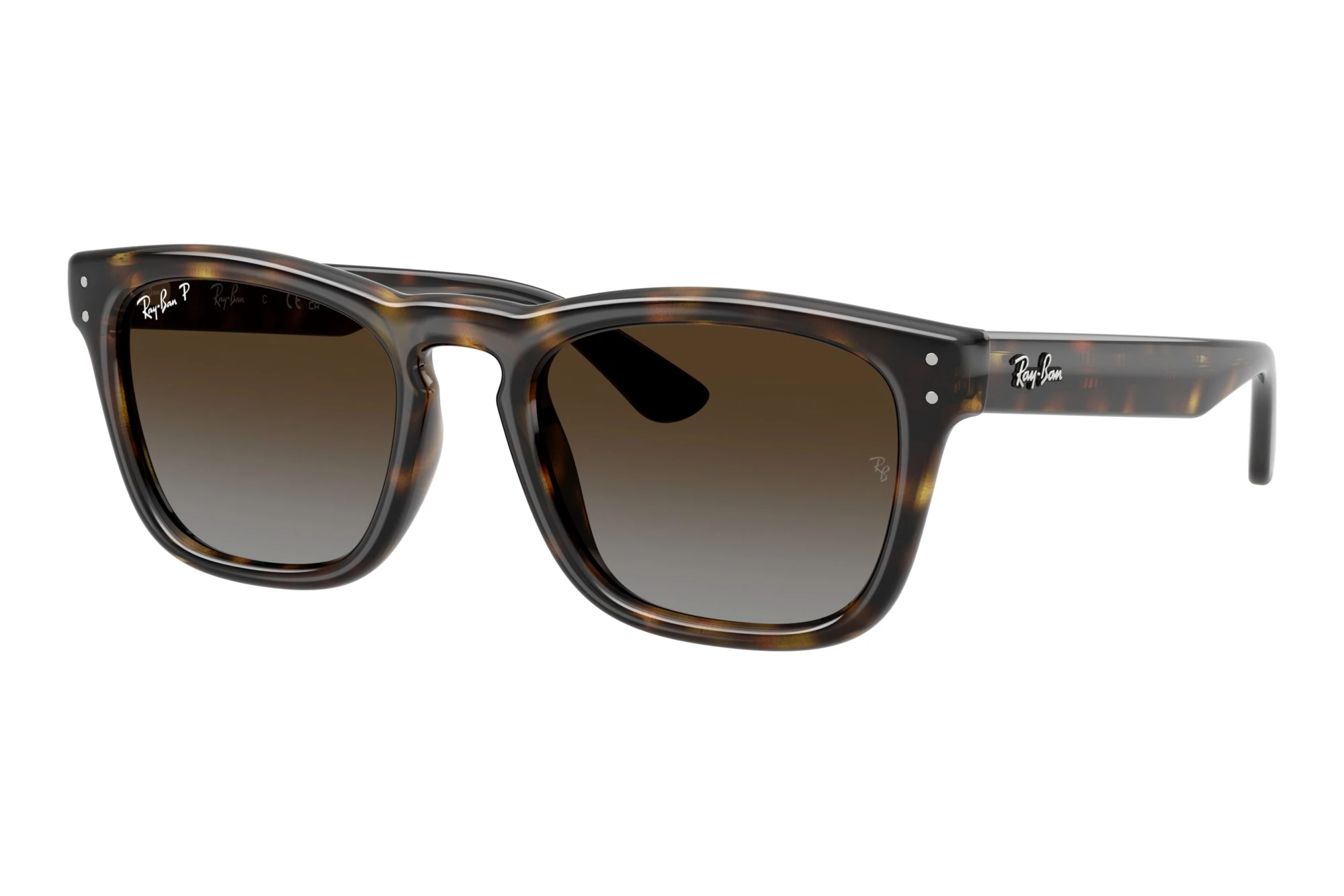 Ray-Ban   RB2238 710/T5 Polarized Light Grey Gradient BrowHavana
