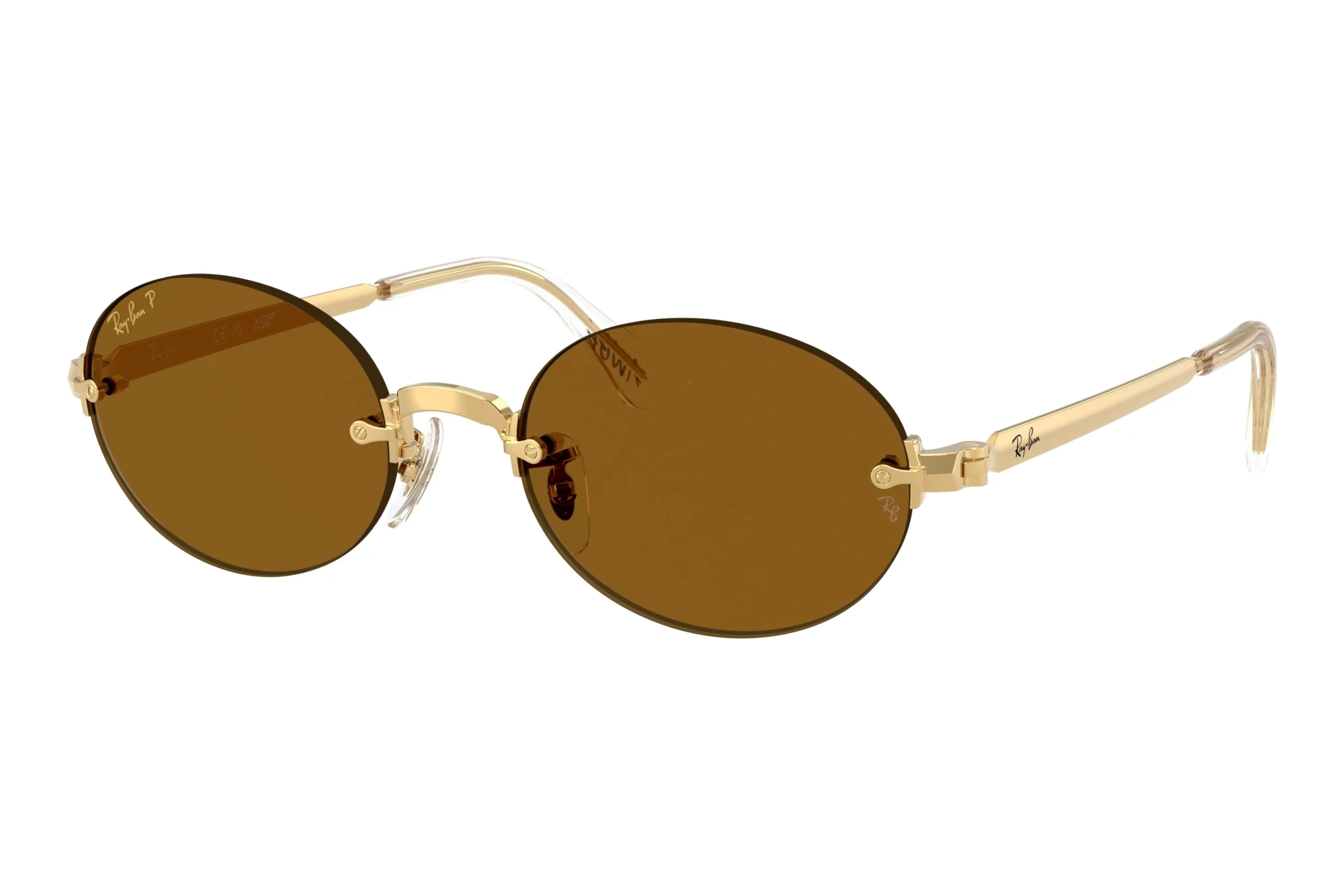 Ray-Ban   RB3929 001/83 Dark Brown PolarizedArista Gold
