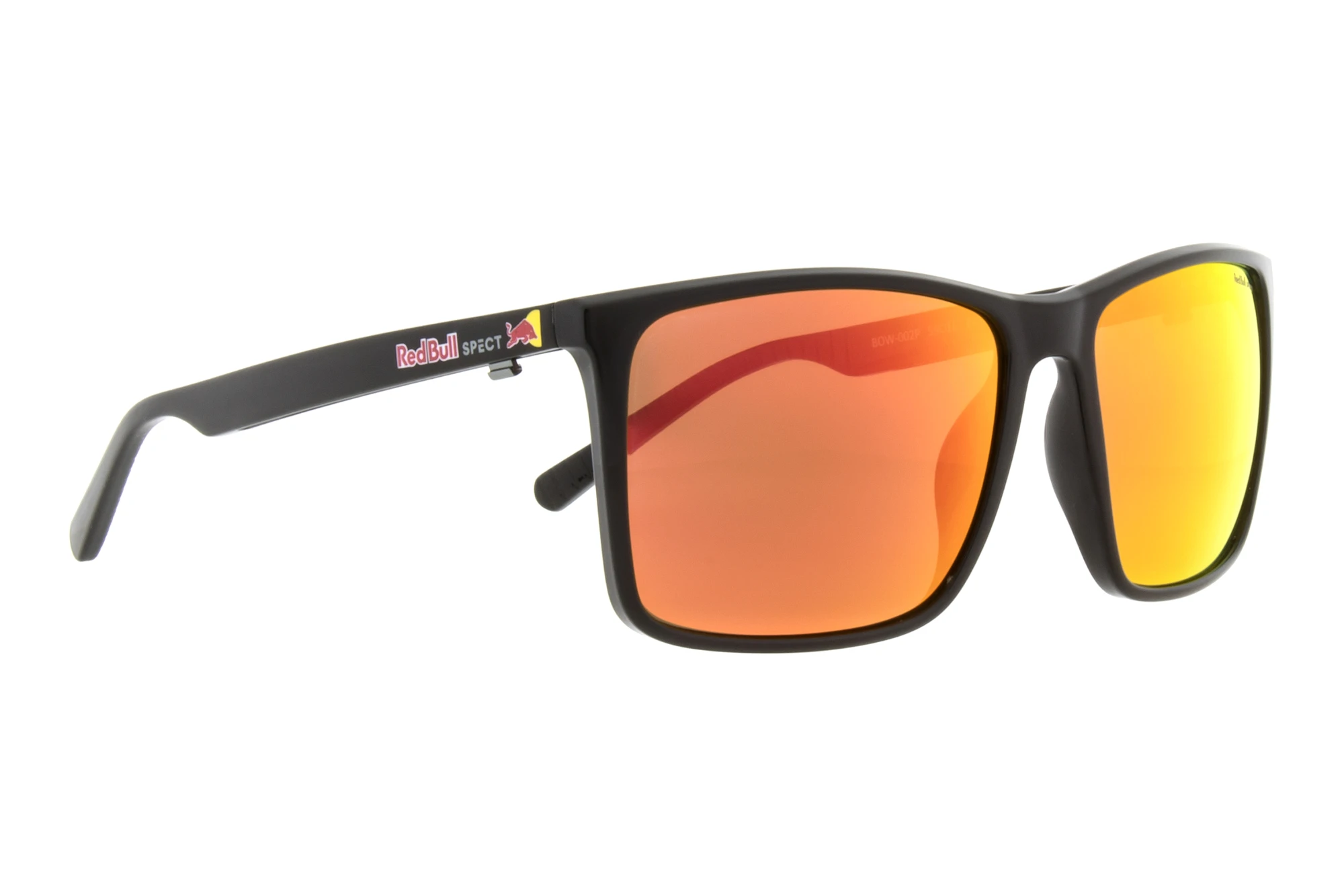 Red Bull SPECT   BOW 002P brown with red mirror POLblack