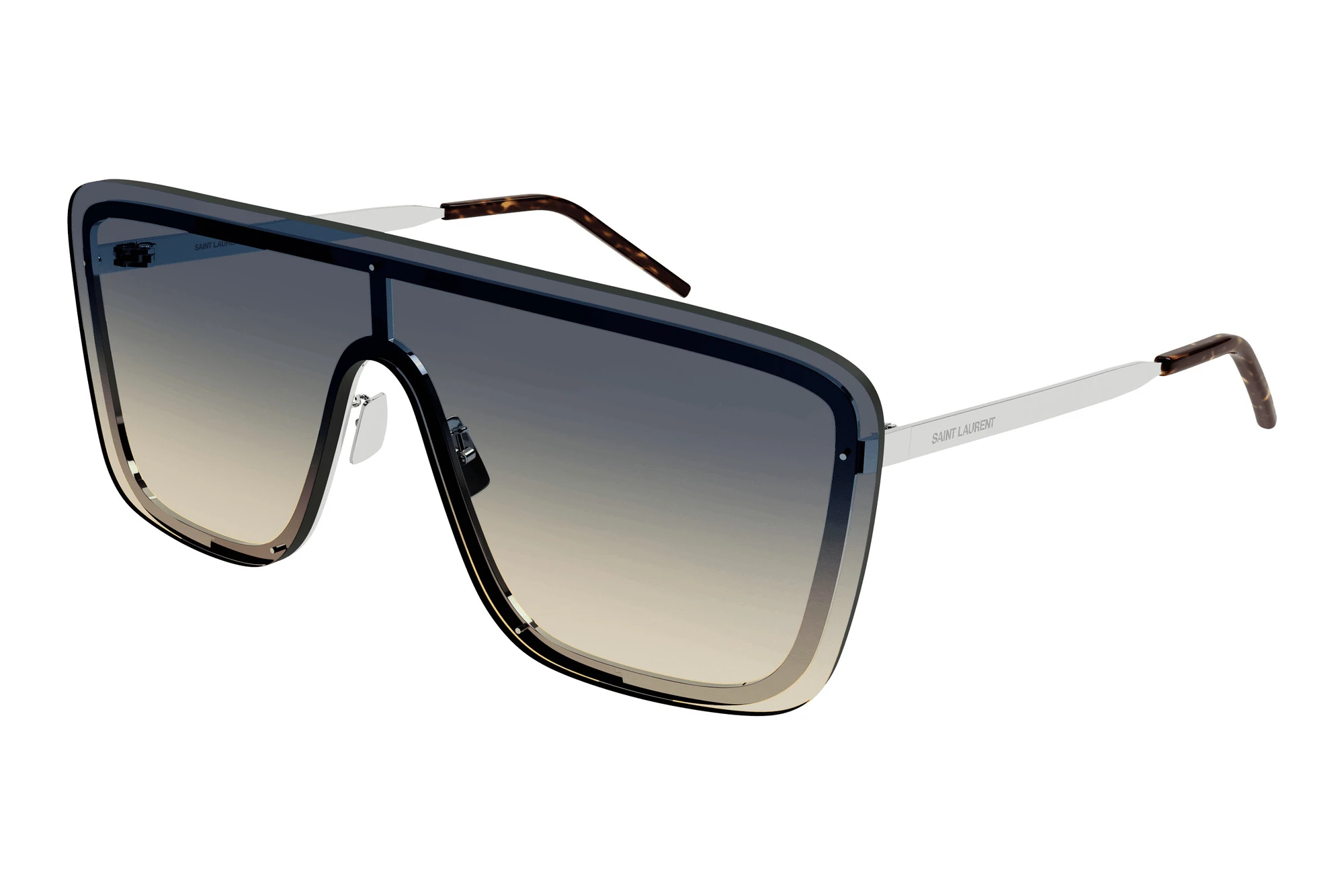 Saint Laurent   SL 364 MASK 009 GREENSILVER