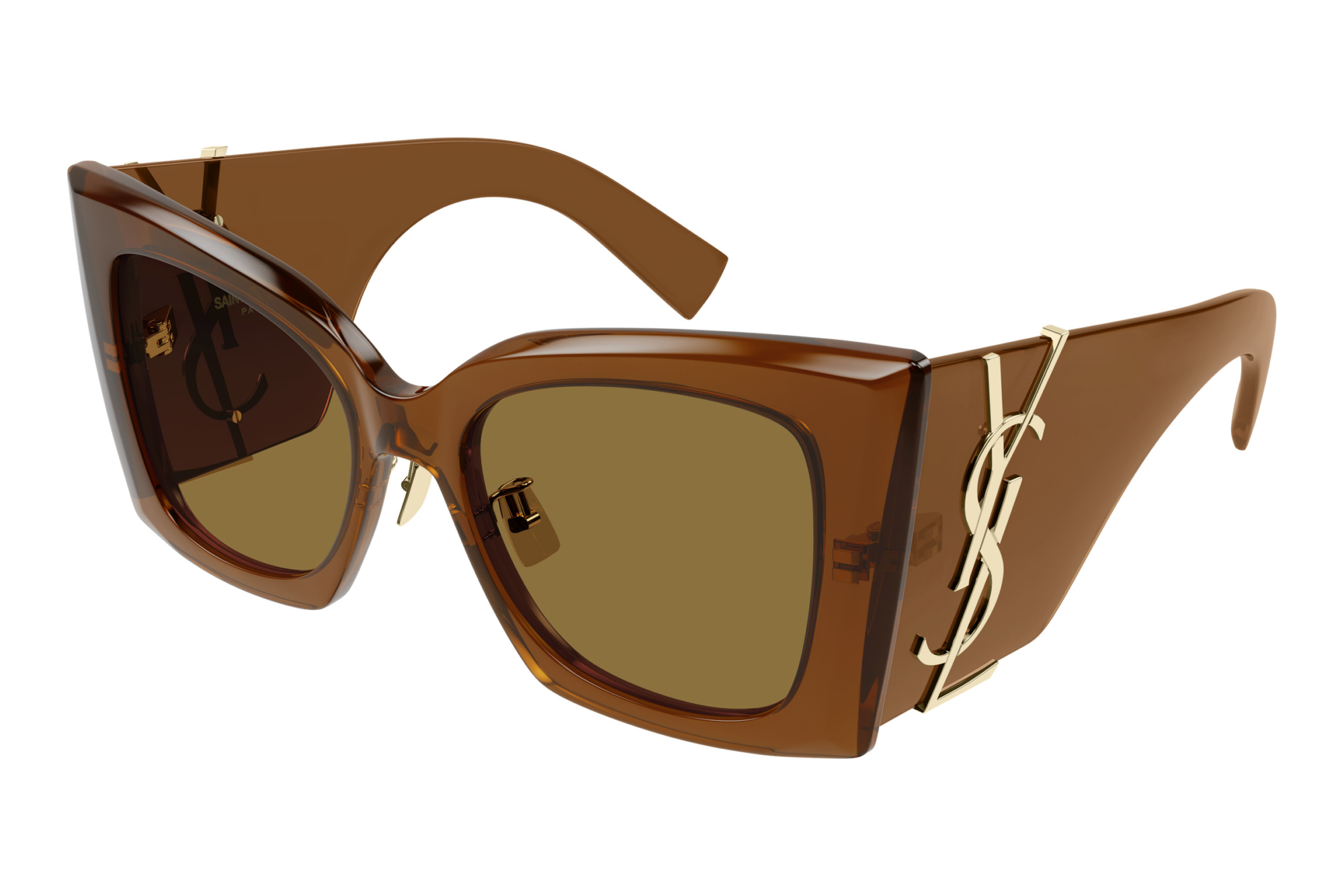 Saint Laurent   SL M119/F BLAZE CRYSTAL 001 BROWN