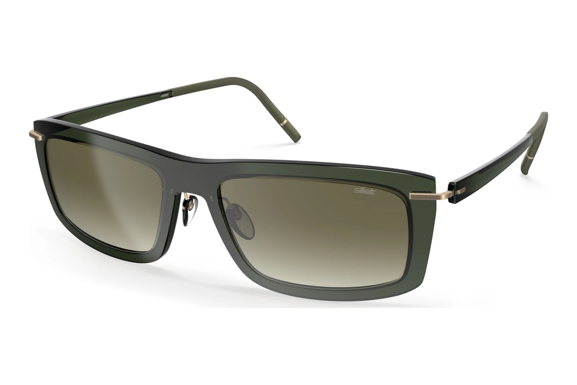 Silhouette   4091 5530 greenOlive Green Gradient