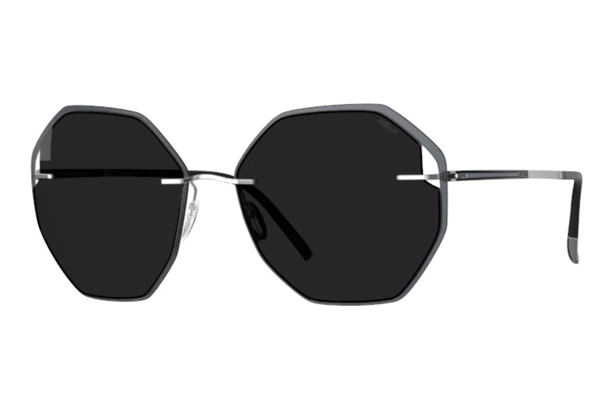 Silhouette   8187 6500 blackSLM Grey