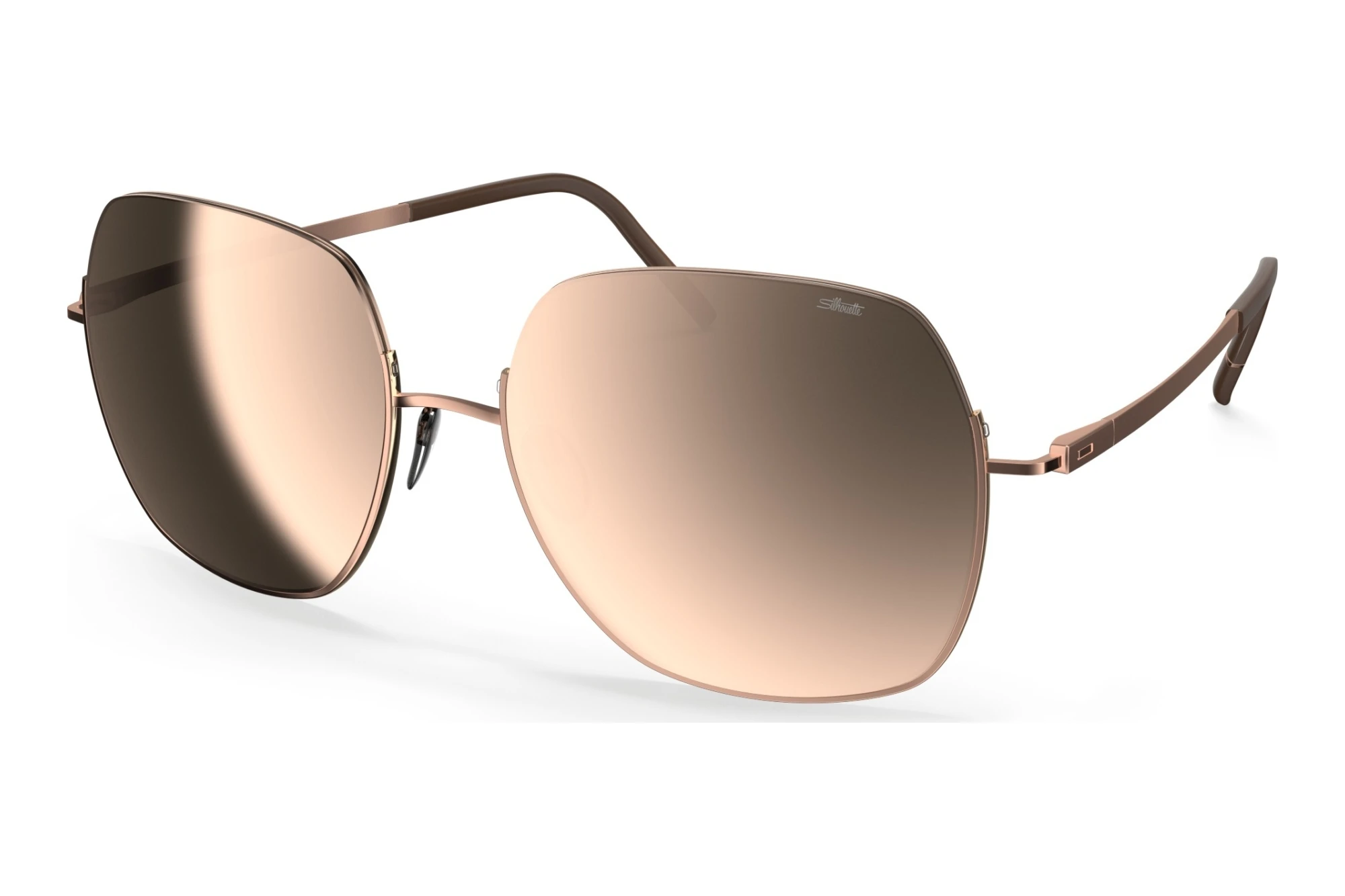 Silhouette   8194 3530 blackGlossy Caramel Mirror