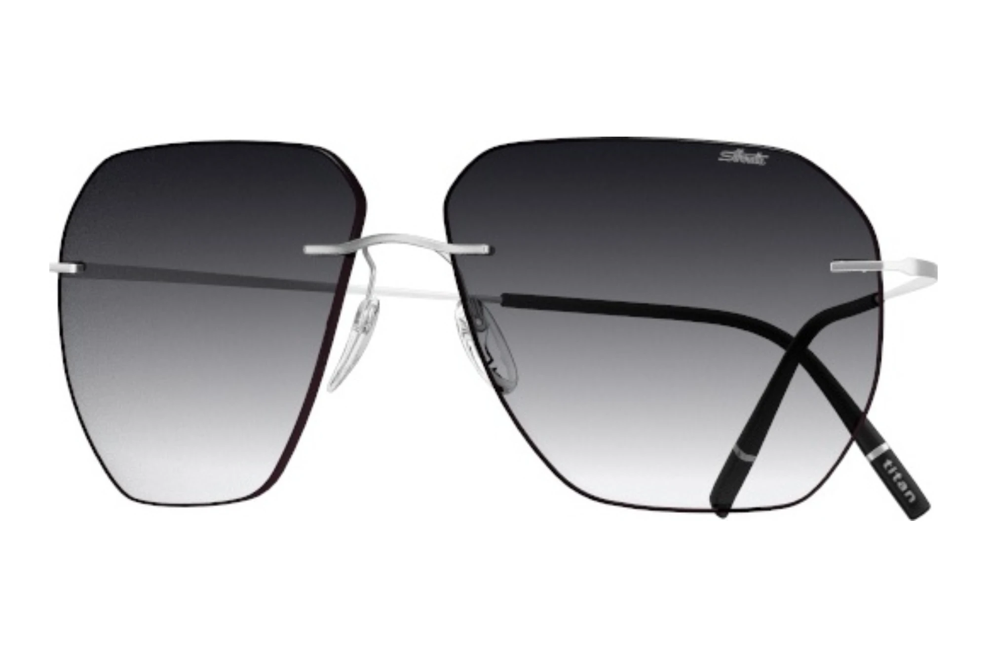 Silhouette   8743 7210 blackClassic Grey Gradient