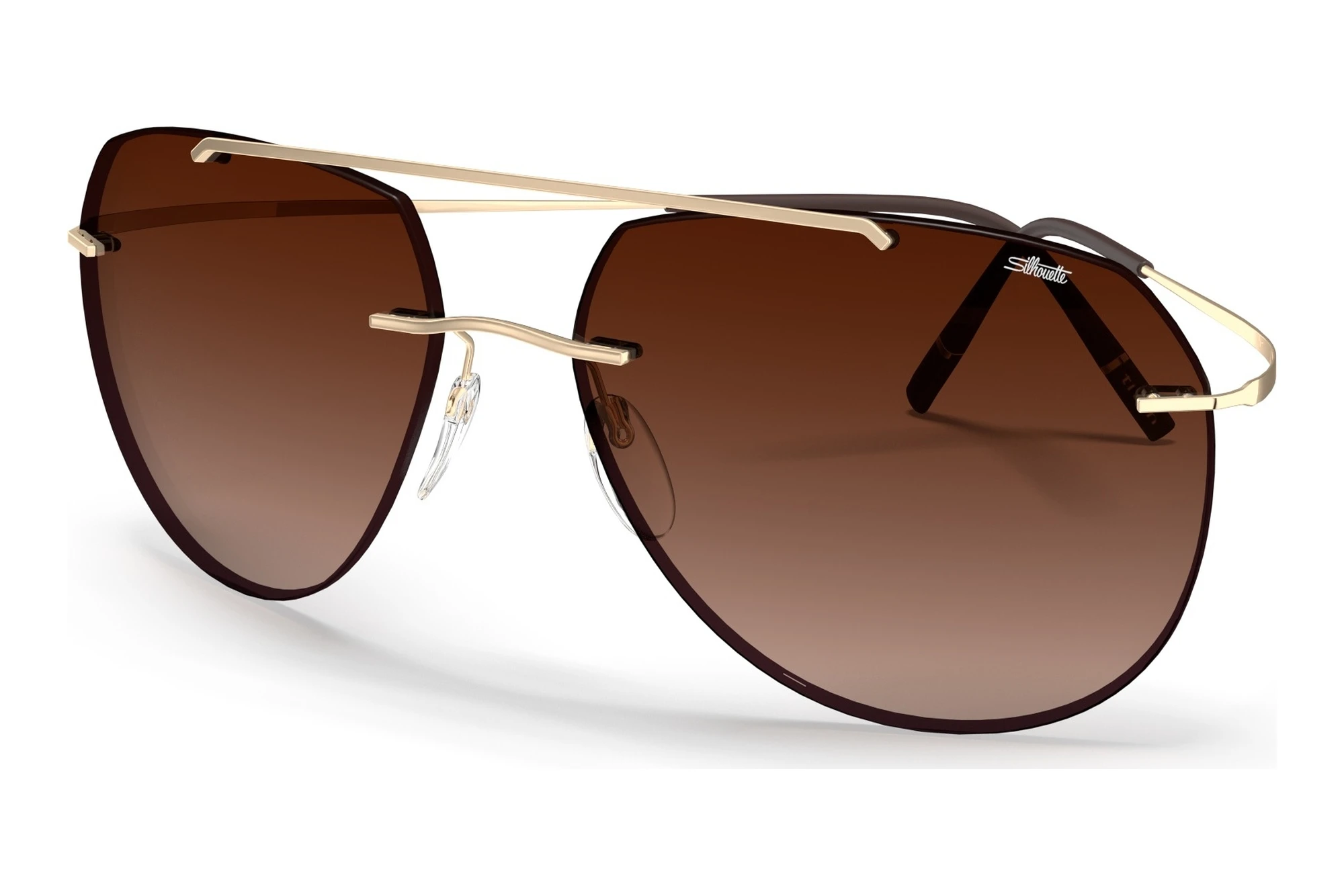 Silhouette   8744 7730 brownSLM red brown gradient