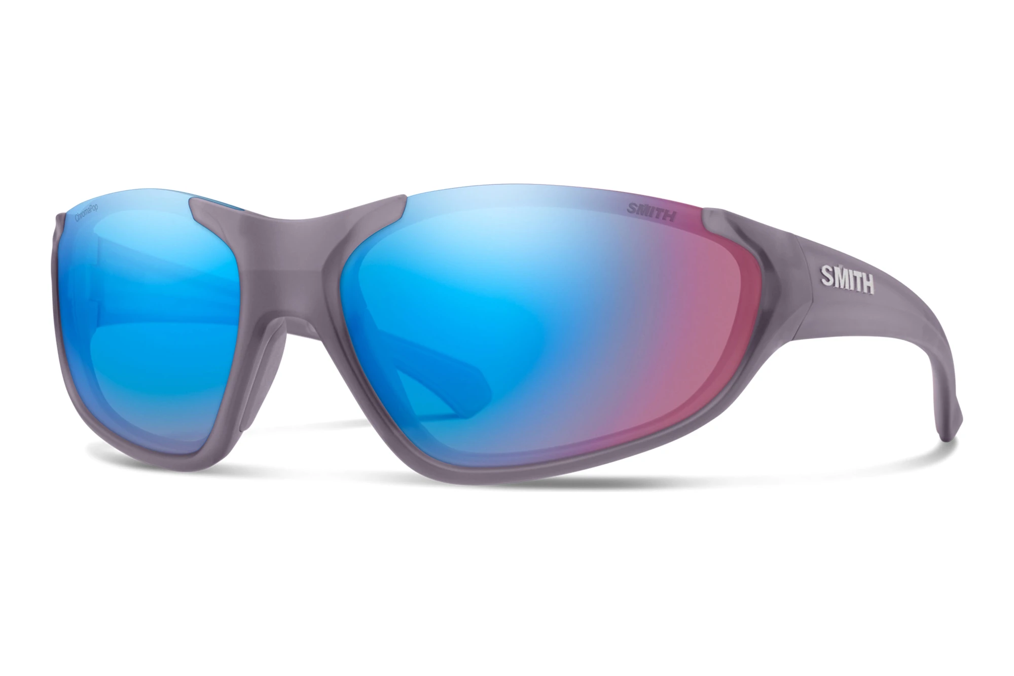 Smith   SLIDERS 4QI/G0 BLUE MIRROR HIGHT CONTRASTMATTE VIOLET CRYSTAL