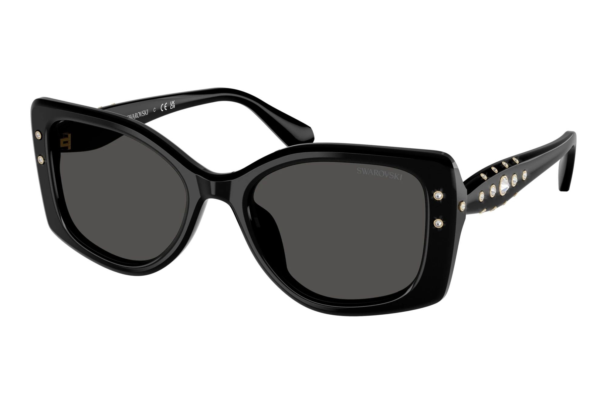 Swarovski   SK6058U 100187 Dark GreyBlack