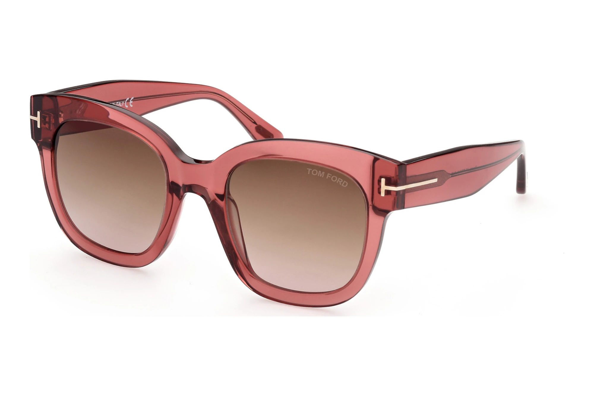 Tom Ford   FT0613 45K braun verlaufendGlänzend Hellbraun