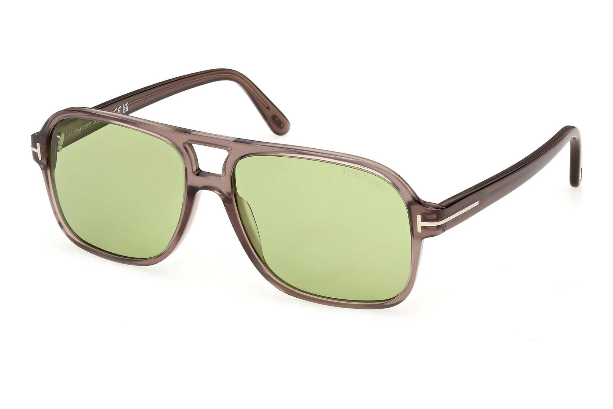 Tom Ford   FT1406 48N grünGlänzend Dunkelbraun