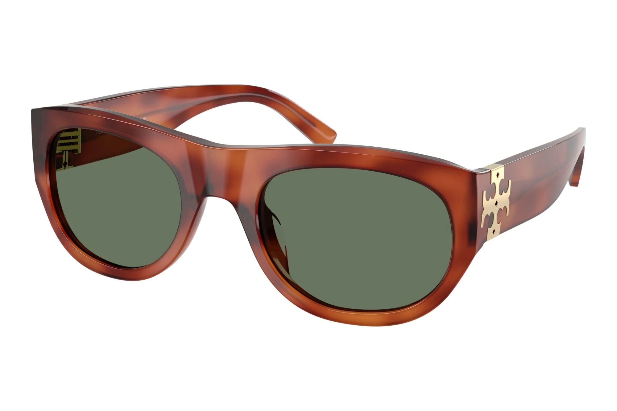 Tory Burch   TY7238U 208382 Dark GreenSoft Amber Tortoise