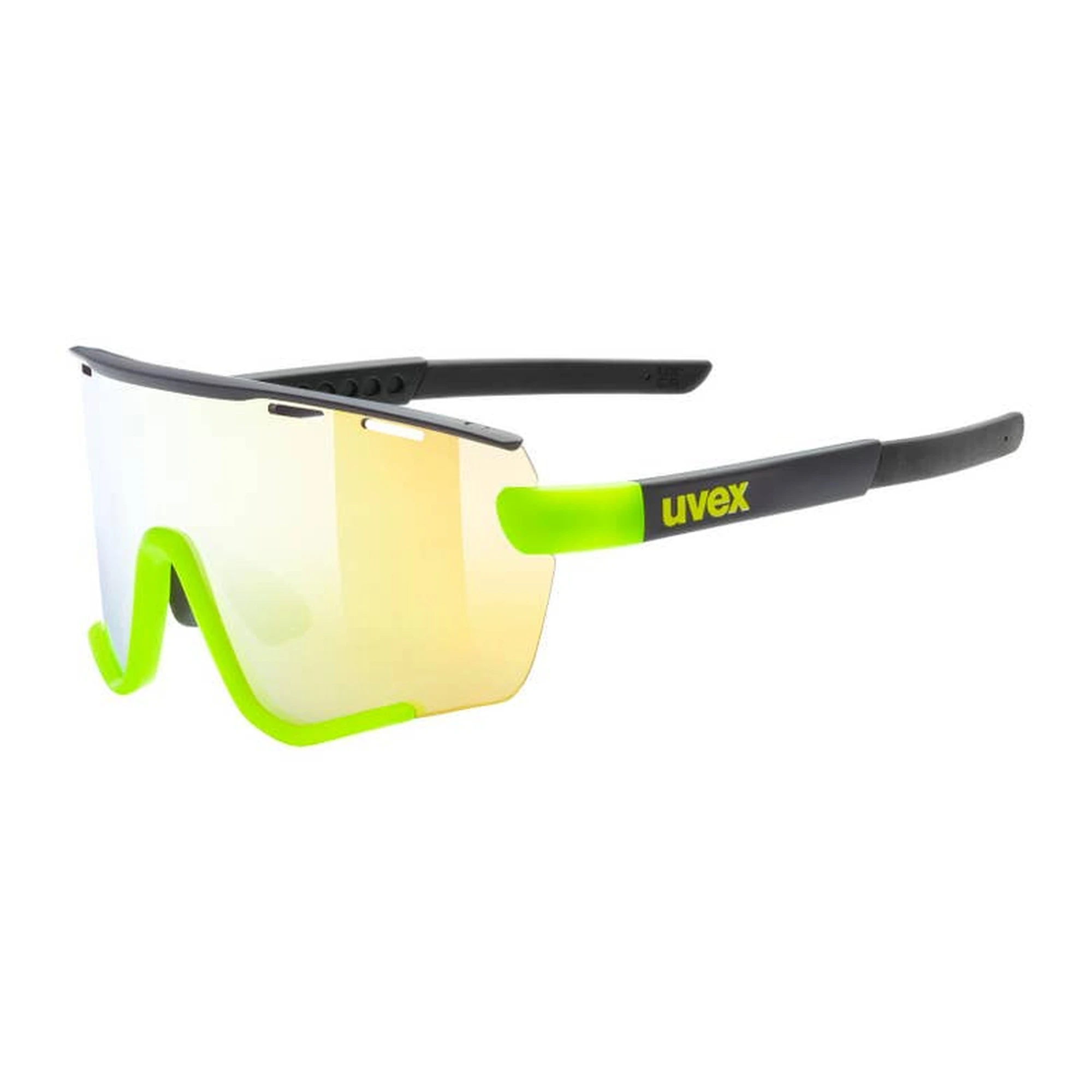 UVEX SPORTS   sportstyle 236 black yellow matt mirror yellowblack yellow matt