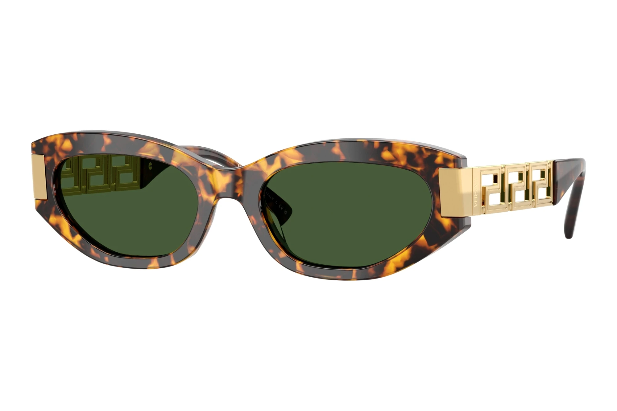 Versace   VE4501 551471 Dark GreenBrown Tortoise