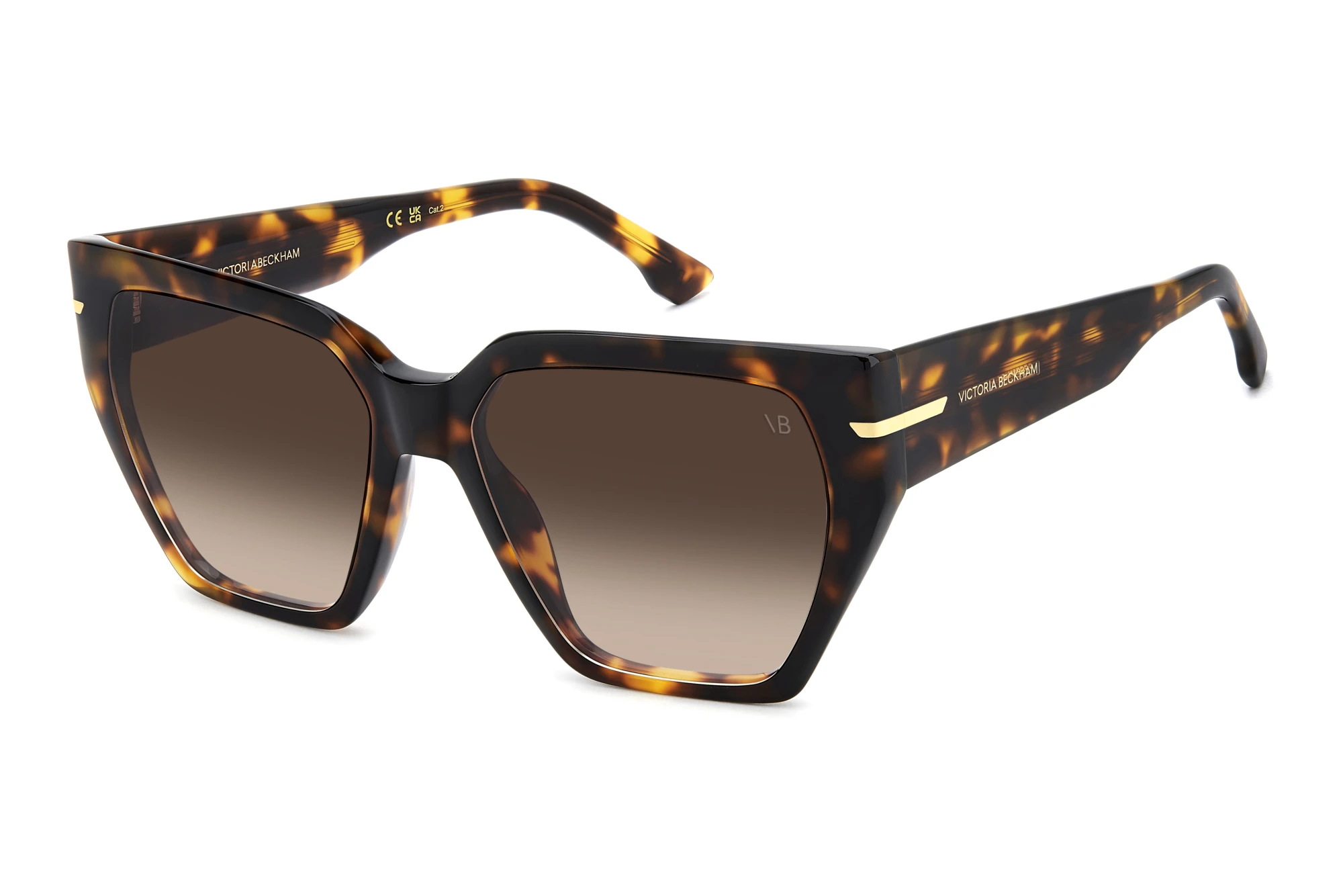 Victoria Beckham   VB 7002/S WR9/HA BROWN SHADEDBROWN HAVANA