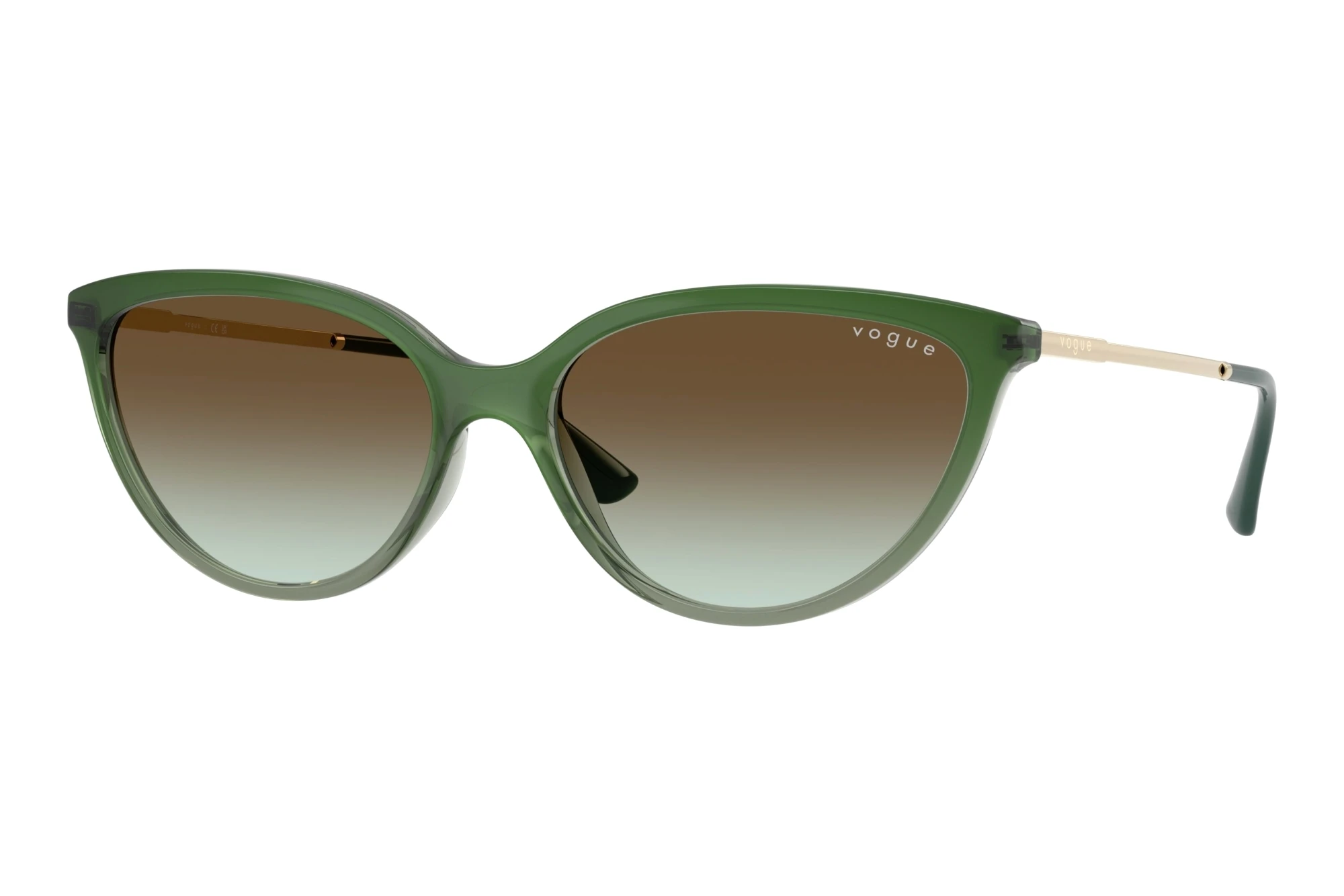 Vogue Eyewear   VO5672S 3259E8 Green GradientGradient Green/Transparent Green